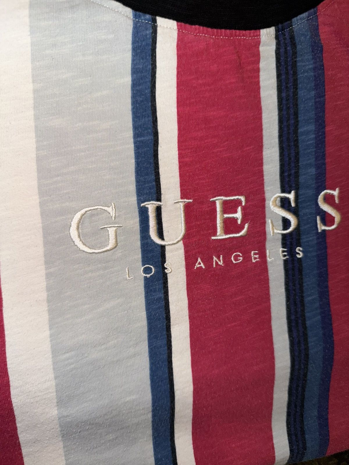 Guess Guess Originals American tradition embroidered striped tee Size US M / EU 48-50 / 2 - 4 Thumbnail
