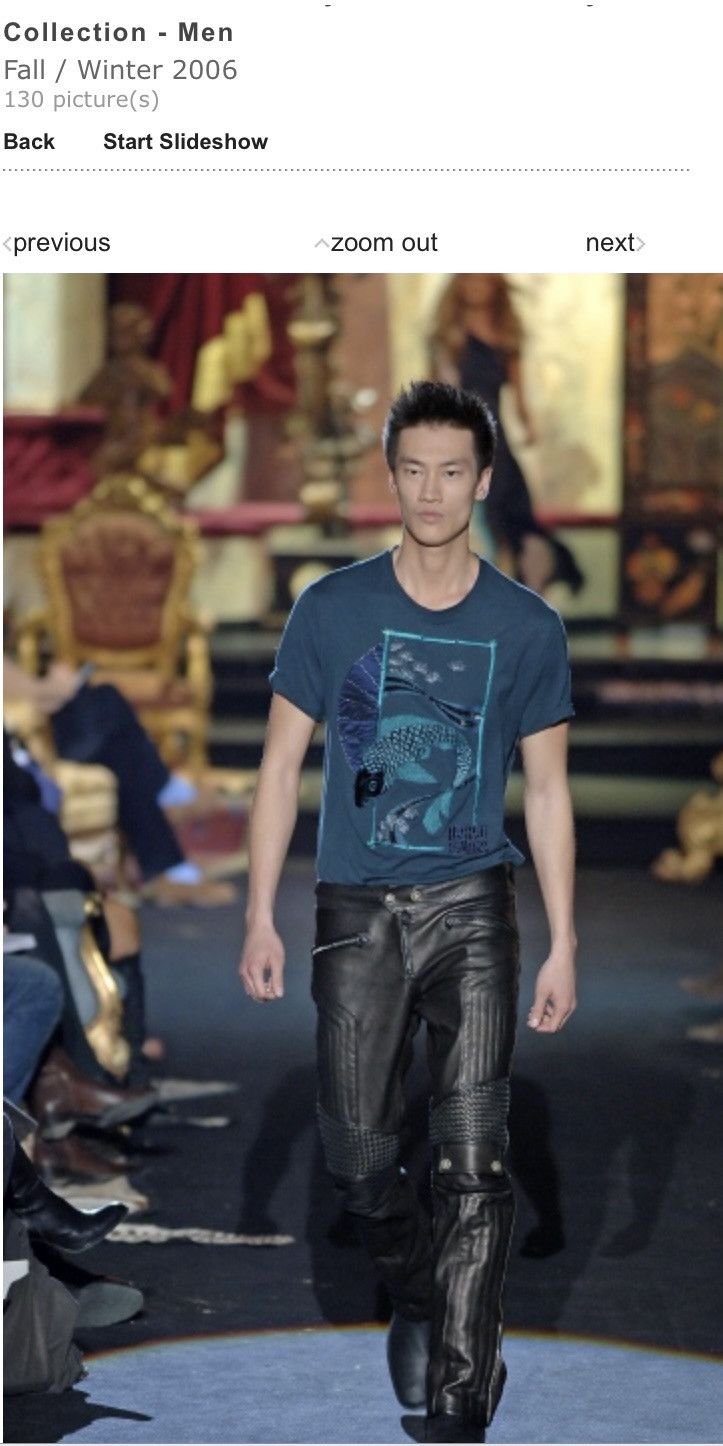Roberto Cavalli × Vintage Vintage Fall 2006 Japanese Embroidered Appliqué T 46 Size US S / EU 44-46 / 1 - 2 Thumbnail