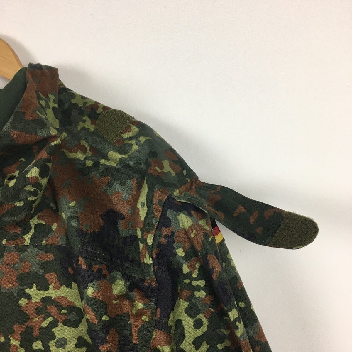 Vintage Vtg 98 Scharrer Untergrb German Camouflage Field Jacket Size US L / EU 52-54 / 3 - 11 Thumbnail