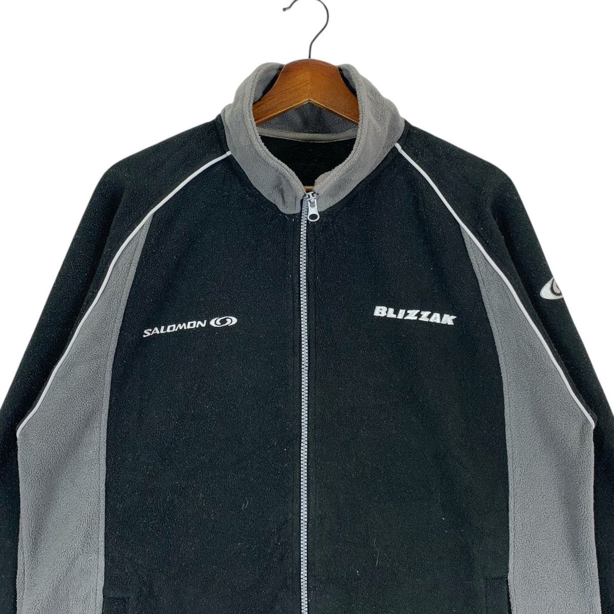 Japanese Brand Vintage Bridgestone Salomon Blizzak Sweater Jacket Size US M / EU 48-50 / 2 - 2 Thumbnail