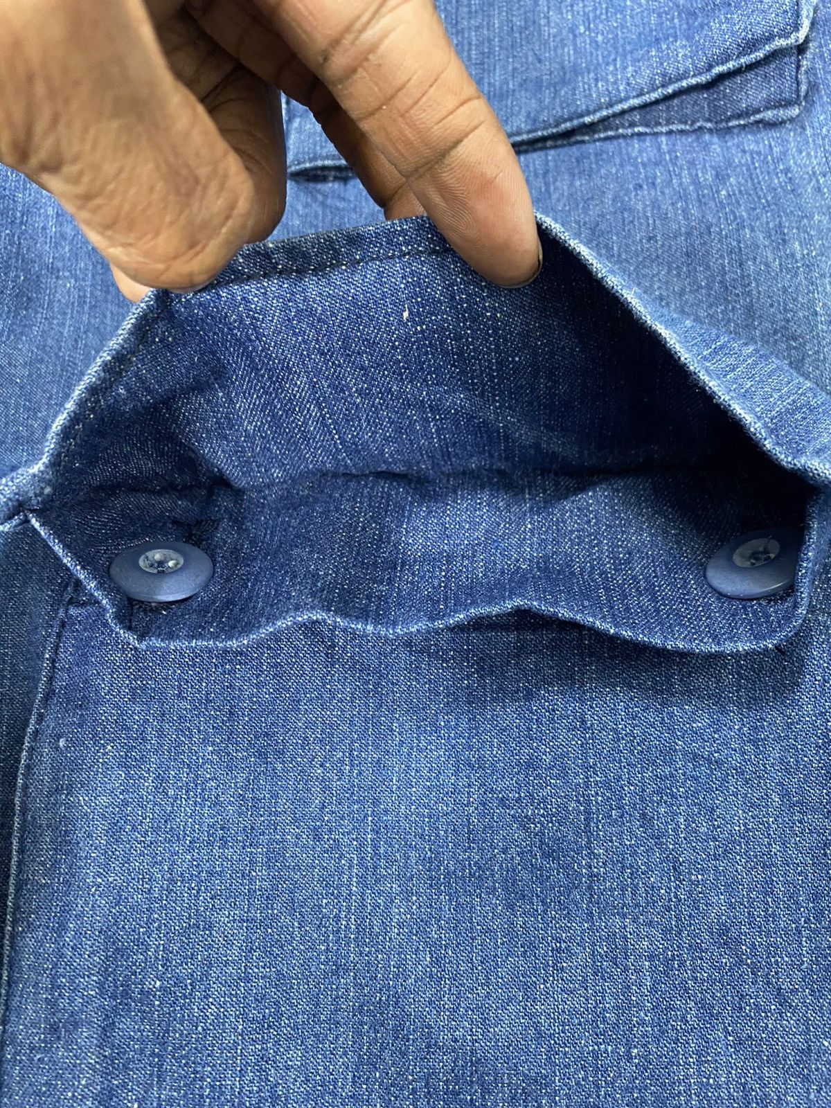 Japanese Brand A12 Rare - Baycrest Denim Chore Jacket Size US XL / EU 56 / 4 - 14 Thumbnail