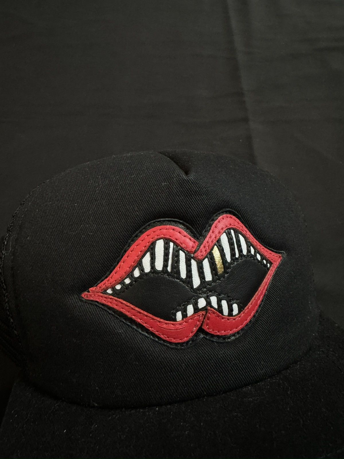 Chrome Hearts Chrome Hearts Matty Boy Lips Trucker Hat Size ONE SIZE - 2 Thumbnail