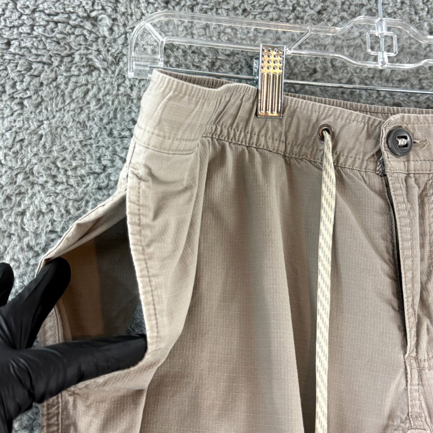 Vuori Vuori Ripstop Pants Mens Large Beige Straight Leg Hiking Outdoor Lightweight Size US 33 - 4 Thumbnail