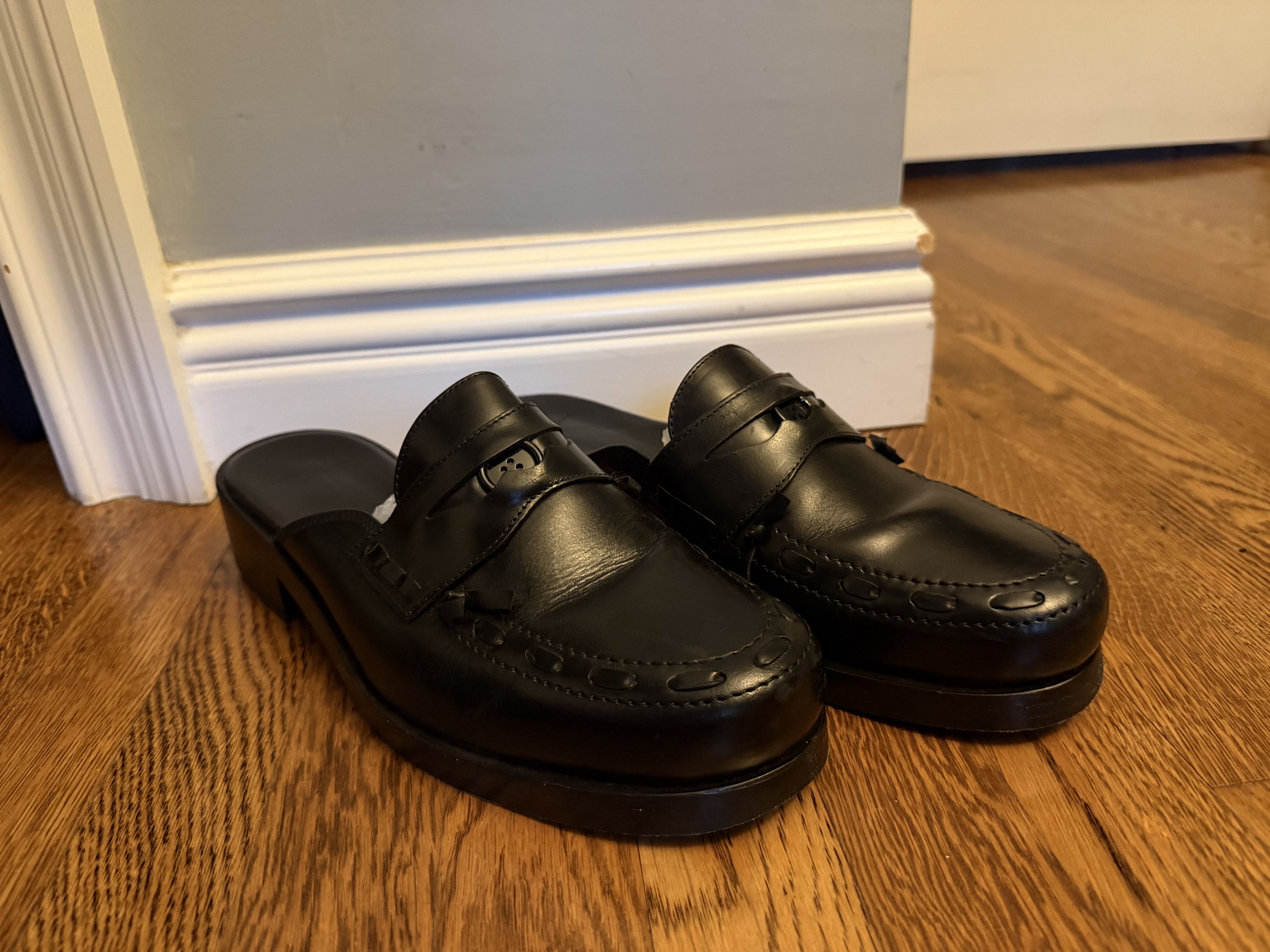 Stefan Cooke Backless Leather Loafer Size US 11 / EU 44 - 1 Thumbnail
