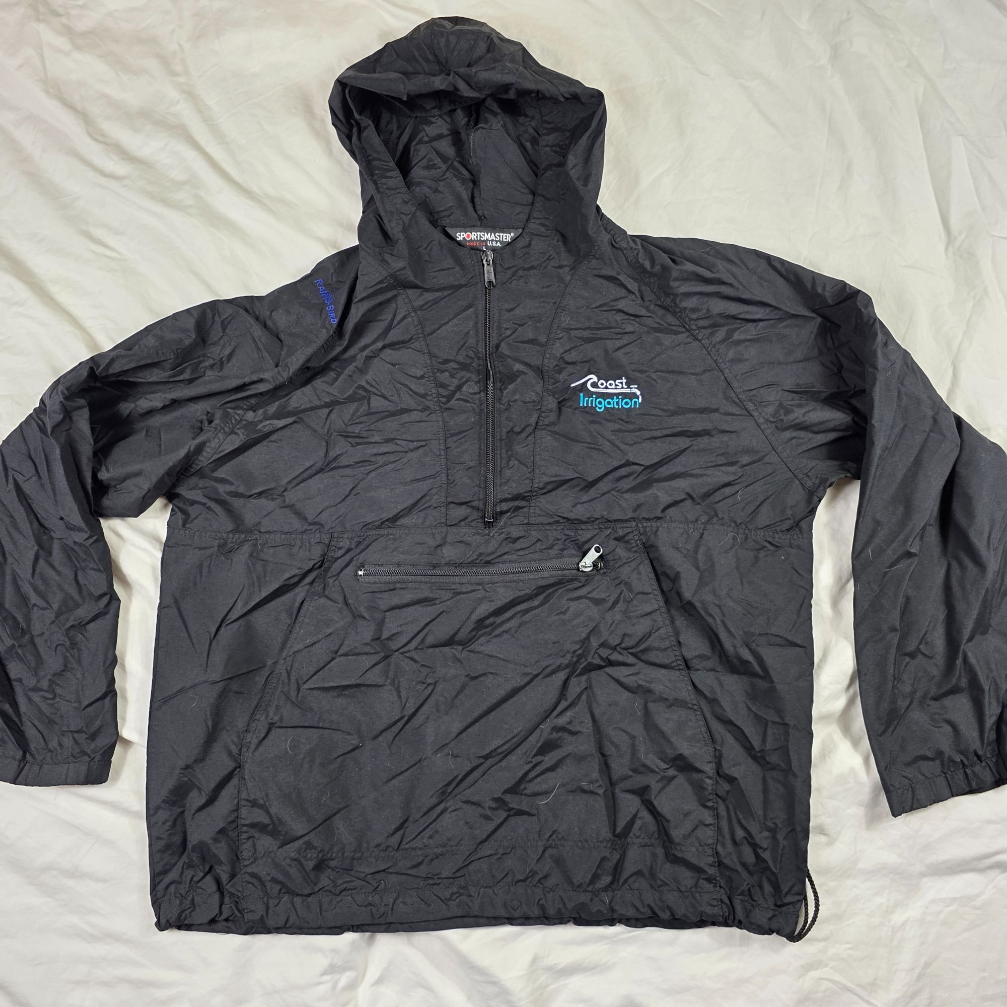 Other Vintage Sportsmaster Mens Size Large Black Hooded Pullover J Size US L / EU 52-54 / 3 - 1 Thumbnail