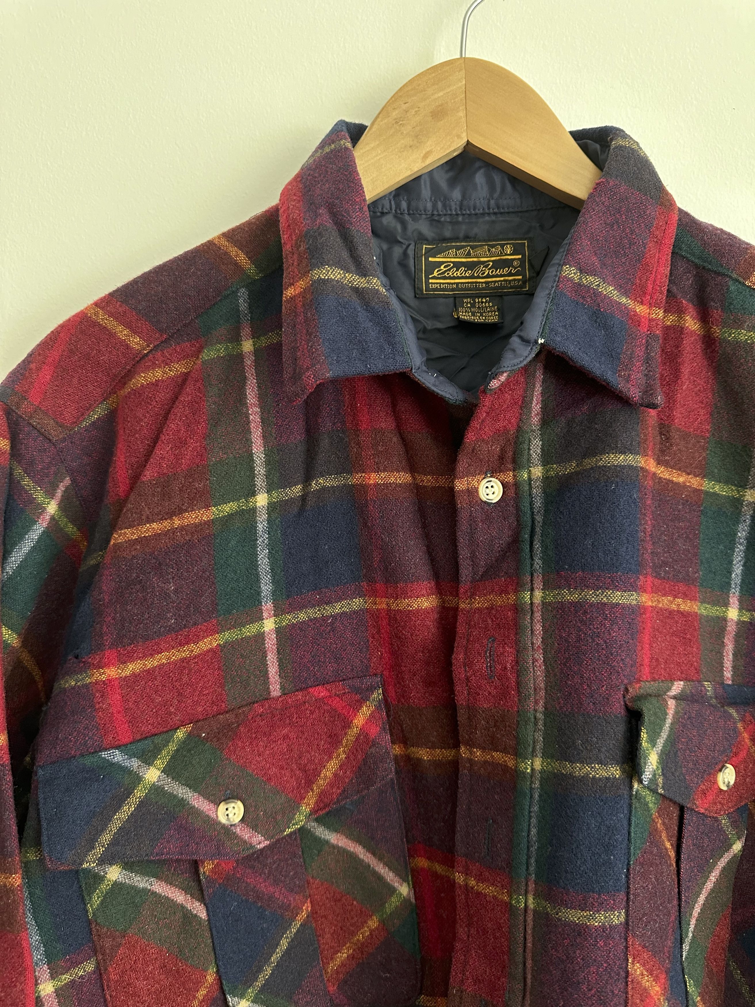 Eddie Bauer Vintage Eddie Bauer wool flannel Size US XL / EU 56 / 4 - 2 Thumbnail