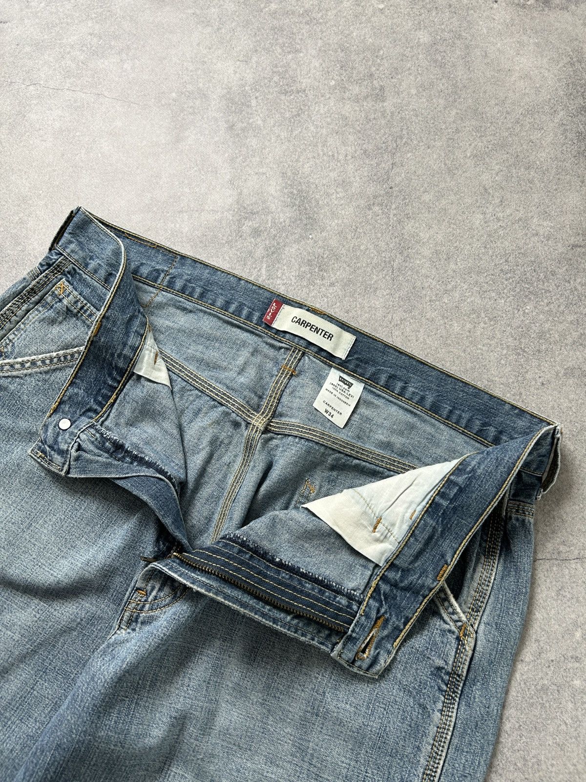 Levi's Vintage Clothing Vintage Levis Carpenter cargo shorts mens Size US 34 / EU 50 - 8 Thumbnail