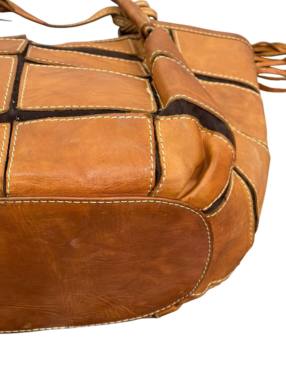 Genuine Leather Full Leather Peaks Peak Japan Tote Bag 6🟩 Size ONE SIZE - 12 Thumbnail