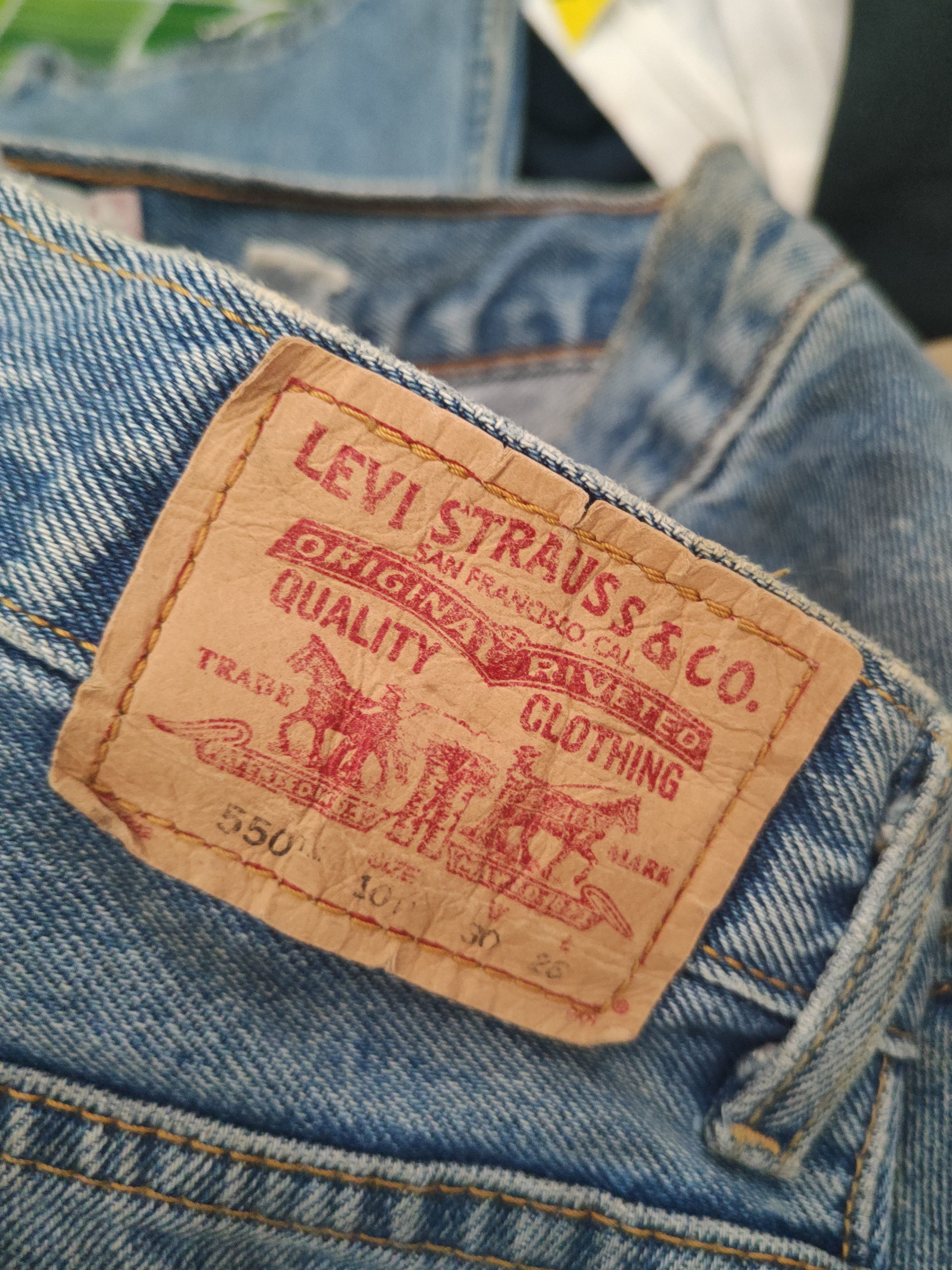 Levi's Levi's Blue Distressed Ripped Jeans #S2853 Size US 31 - 14 Thumbnail