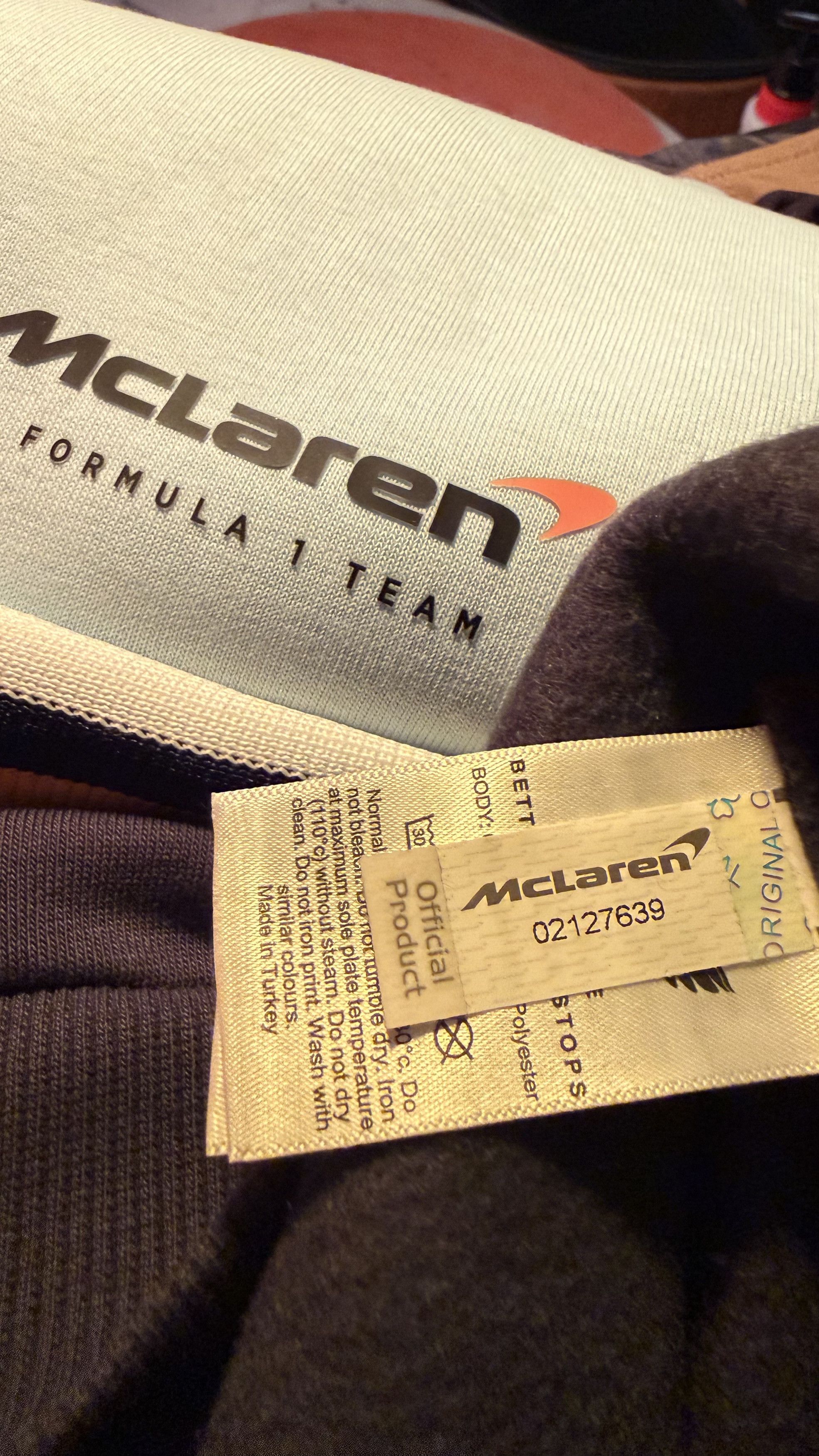Castore McLaren F1 x Gulf Crewneck Sweatshirt XXL by Castore Size US XXL / EU 58 / 5 - 7 Thumbnail
