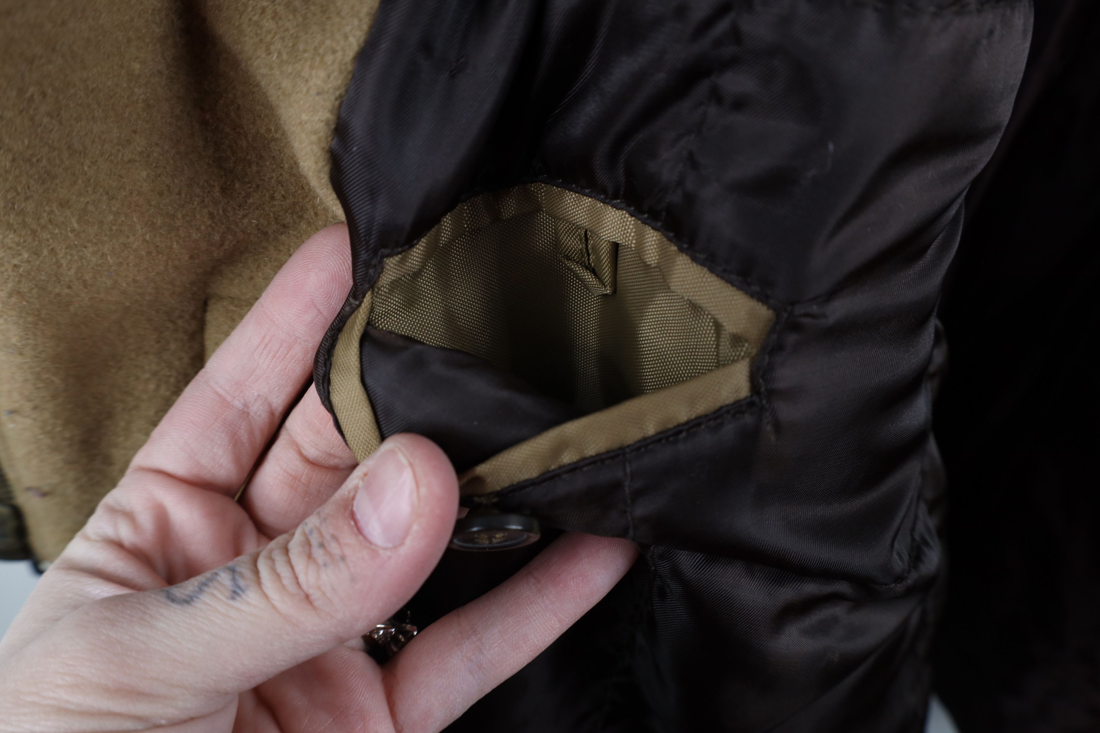 Tommy Hilfiger × Vintage Vintage Tommy Hilfiger Blend Toggle Button Hooded Jacket Size US L / EU 52-54 / 3 - 15 Thumbnail