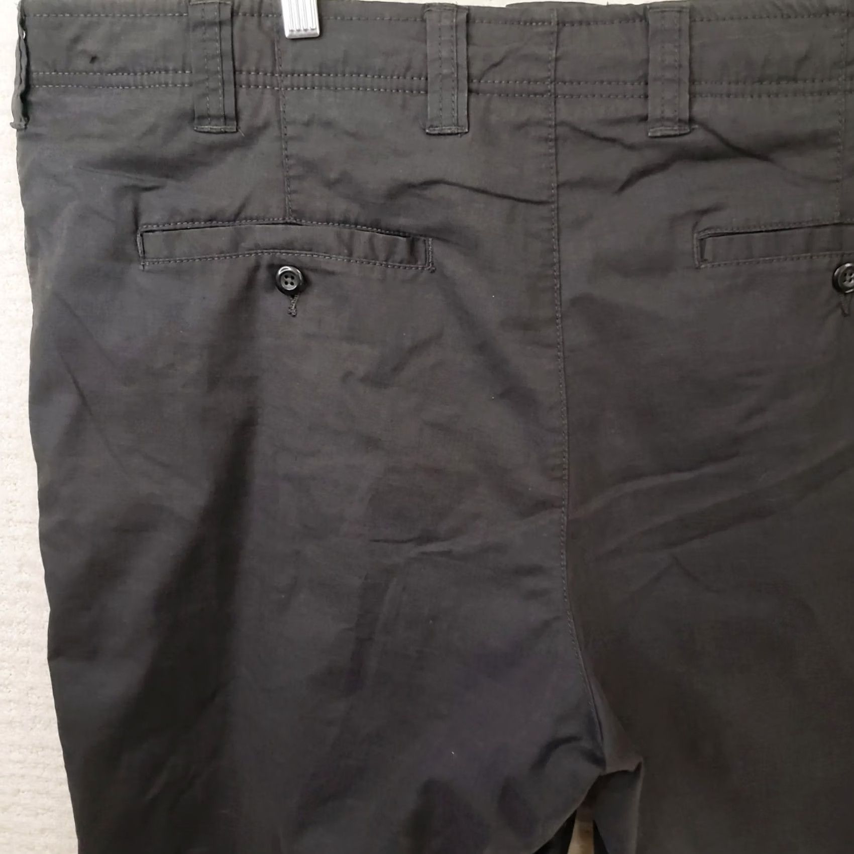 Vintage VINTAGE True Nation Flex Shorts Men Bermuda Flat Front Black 44 Waistband Comfort Mens BERMUDA 90s Size US 44 / EU 60 - 5 Thumbnail