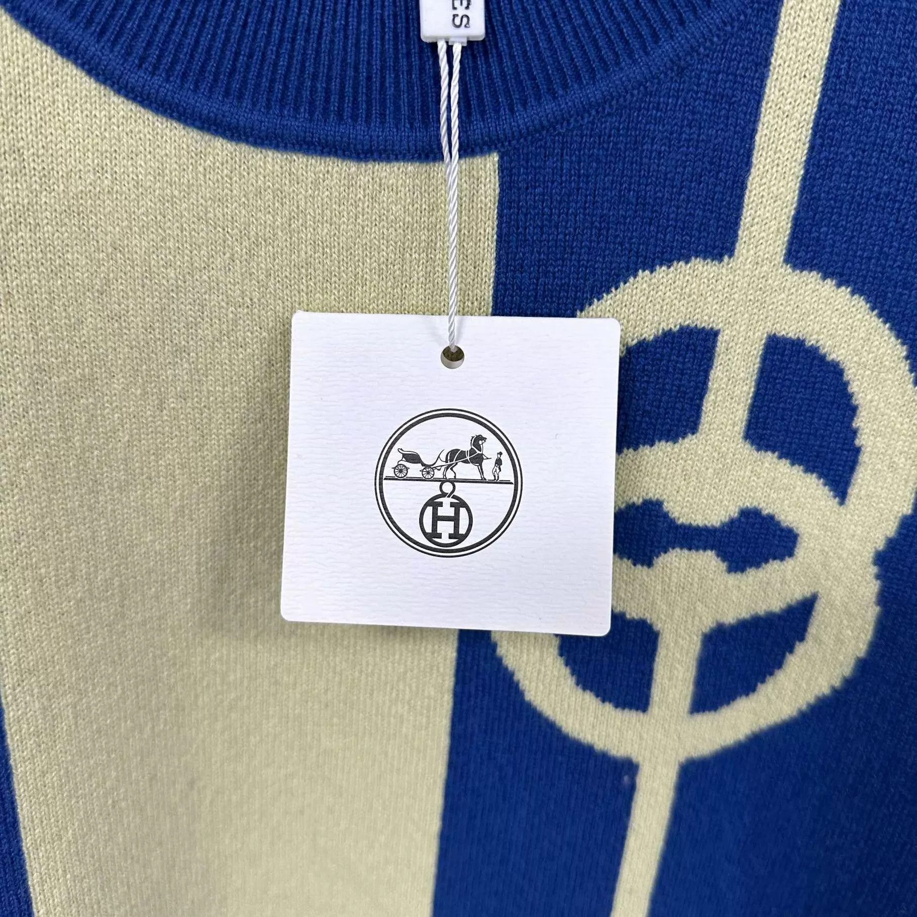 Hermes HERMES cobalt blue short sleeve top size 40 Size M / US 6-8 / IT 42-44 - 6 Thumbnail