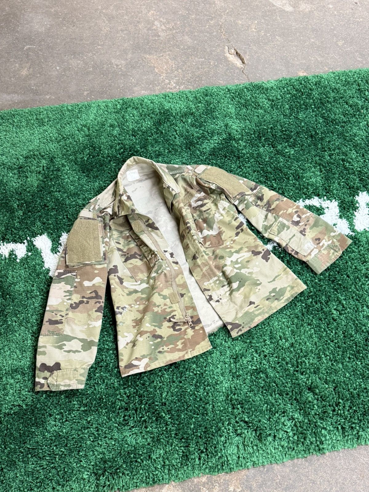 Vintage Vintage Camo Military Jacket Size US M / EU 48-50 / 2 - 1 Thumbnail