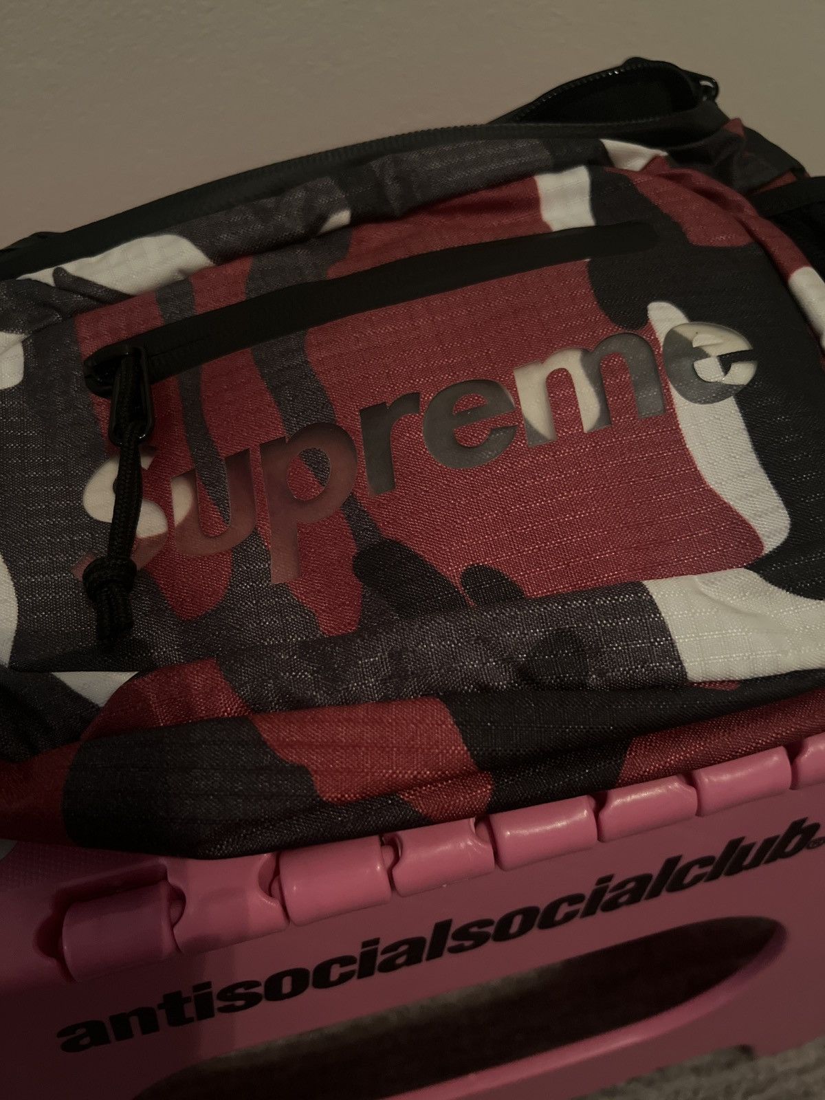 Supreme Supreme red camo side sling Size ONE SIZE - 2 Thumbnail