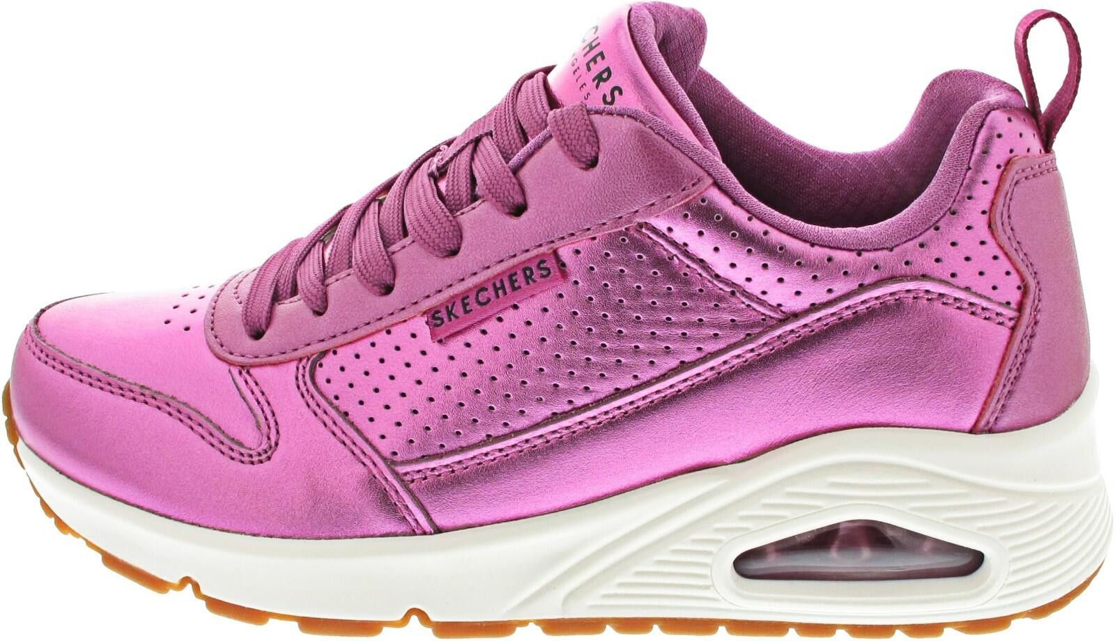 SKECHERS Skechers Uno Metallixs Magenta Pink 7.5 Shoes Memory Foam Size US 7.5 / IT 37.5 - 1 Thumbnail