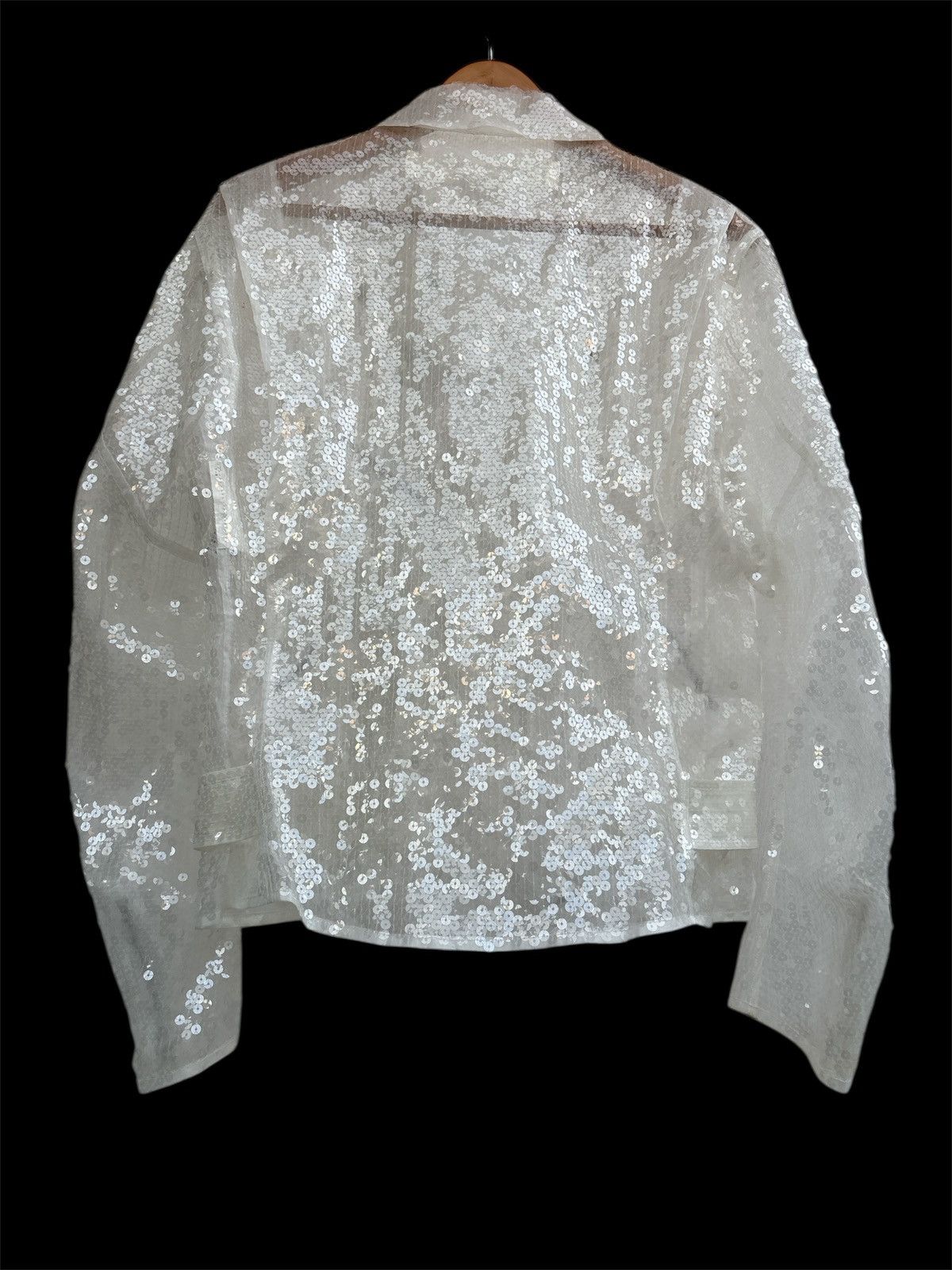 Junya Watanabe SS21 Runway Sequin Perfecto Moto Jacket Size US M / EU 48-50 / 2 - 3 Thumbnail