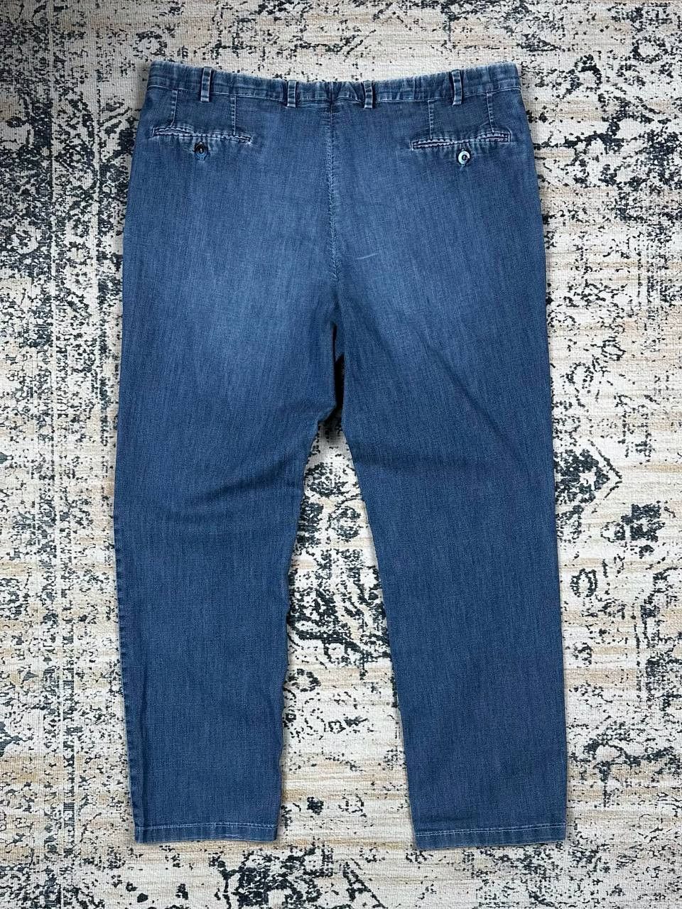 Brioni Brioni Luxury Blue Wide Cotton Casual Denim Pants Size US 38 / EU 54 - 13 Thumbnail