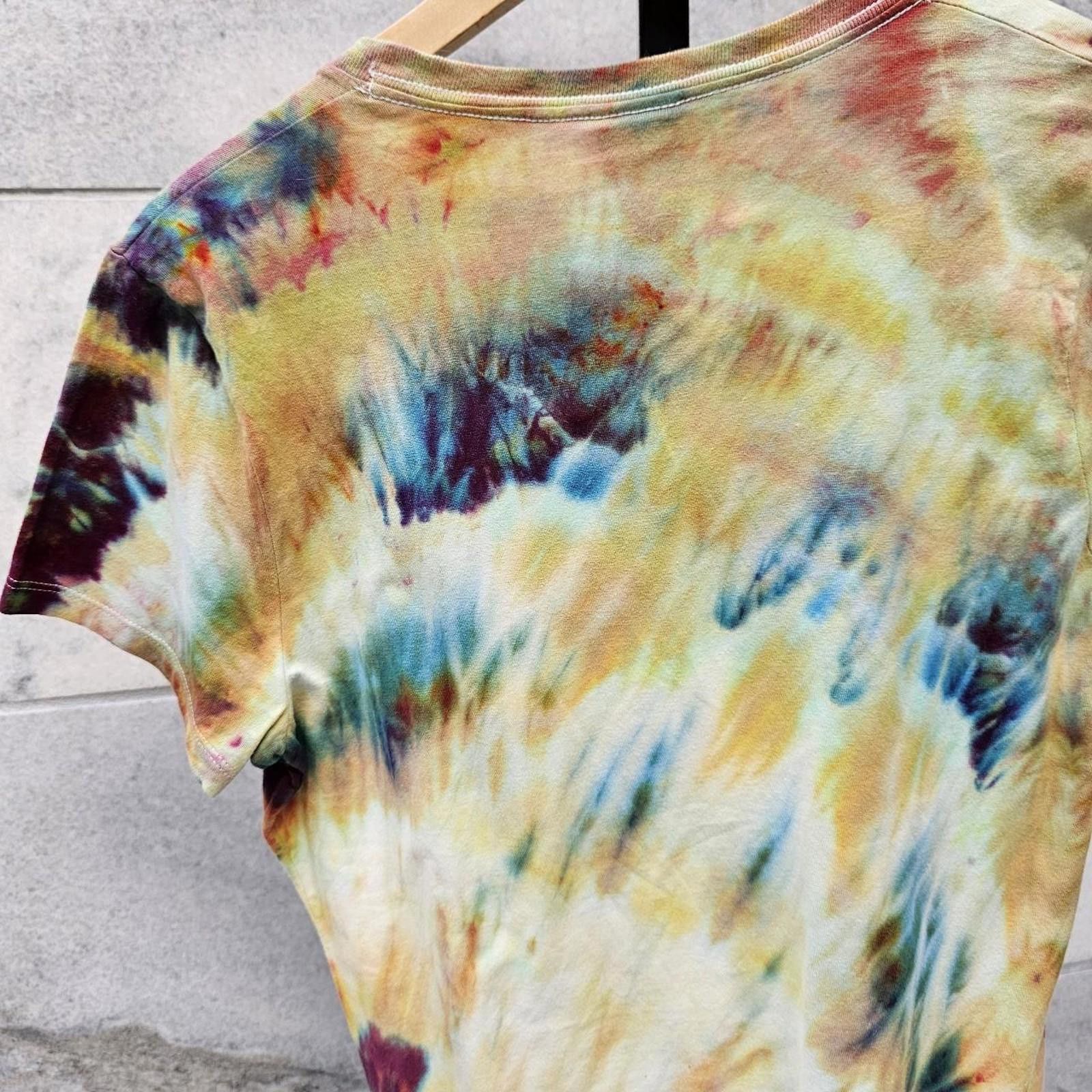 Hanes Hanes Tie-Dye Multicolored T-shirt Size XS / US 0-2 / IT 36-38 - 6 Thumbnail