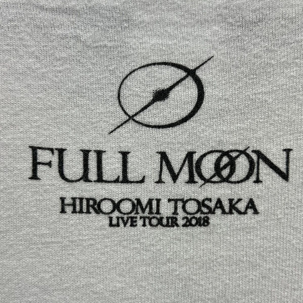 Band Tees × Japanese Brand FULL MOON HIROOMI TOSAKA LIVE TOUR 2018 SHIRT Size US M / EU 48-50 / 2 - 4 Thumbnail