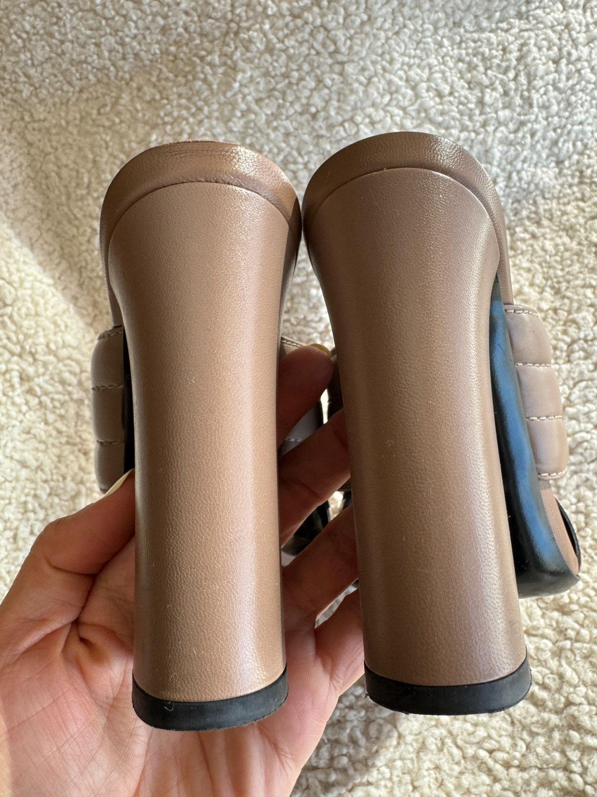 Gucci Gucci Sandals Taupe Size US 7 / IT 37 - 6 Thumbnail