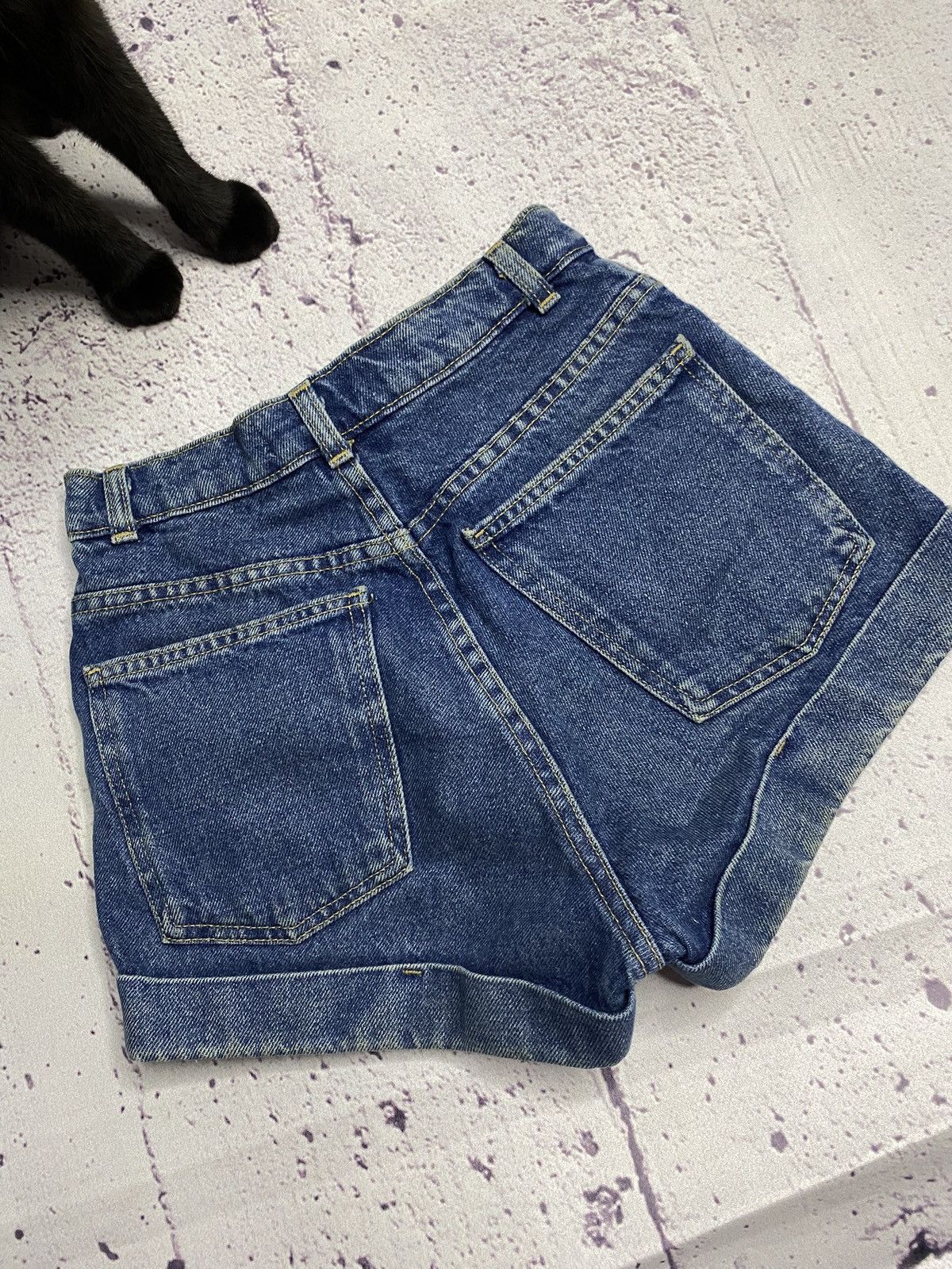 American Apparel Womens Shorts American Apparel japanase brand y2k blue Size 24" / US 00 / IT 34 - 5 Thumbnail