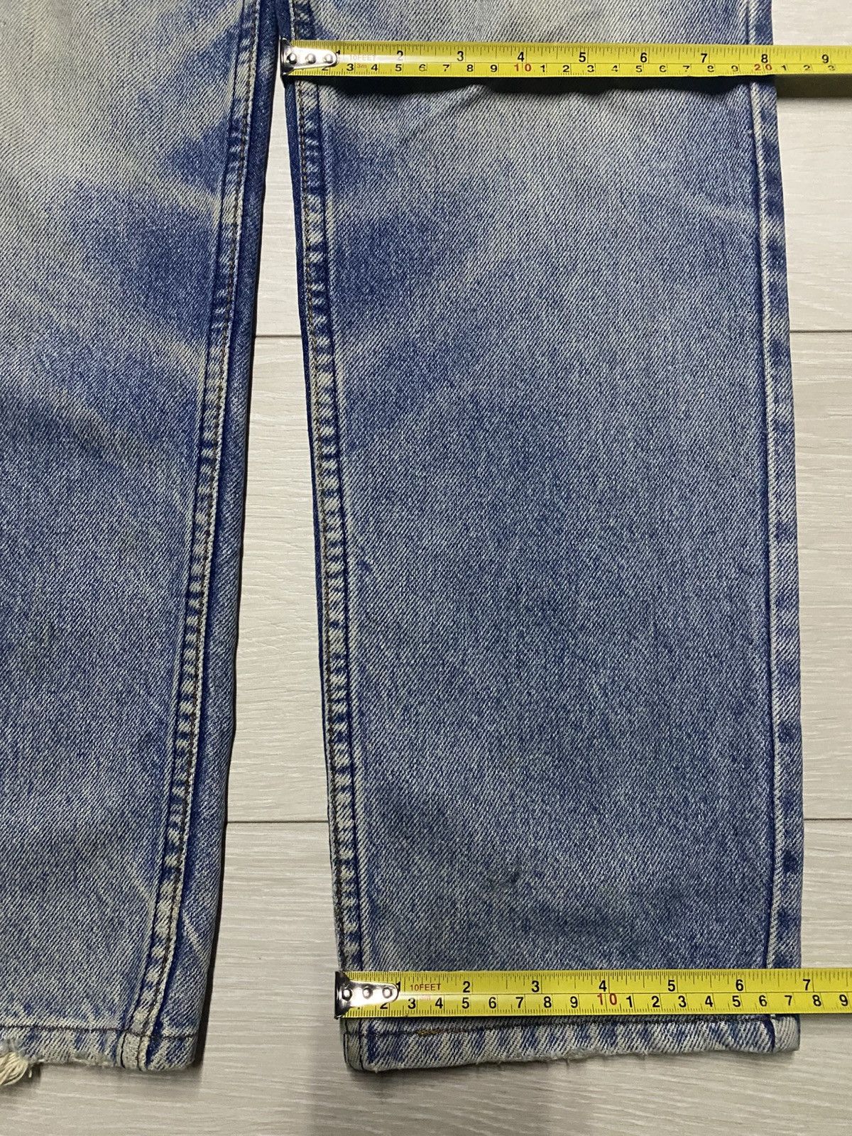 Levi's Vintage Levis 606 Faded Wash Taperred Leg Jeans Size US 30 / EU 46 - 15 Thumbnail