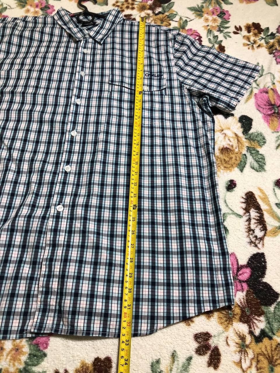 Oakley Oakley Plaid Short Sleeve Button Down Shirt Size US XXL / EU 58 / 5 - 3 Thumbnail