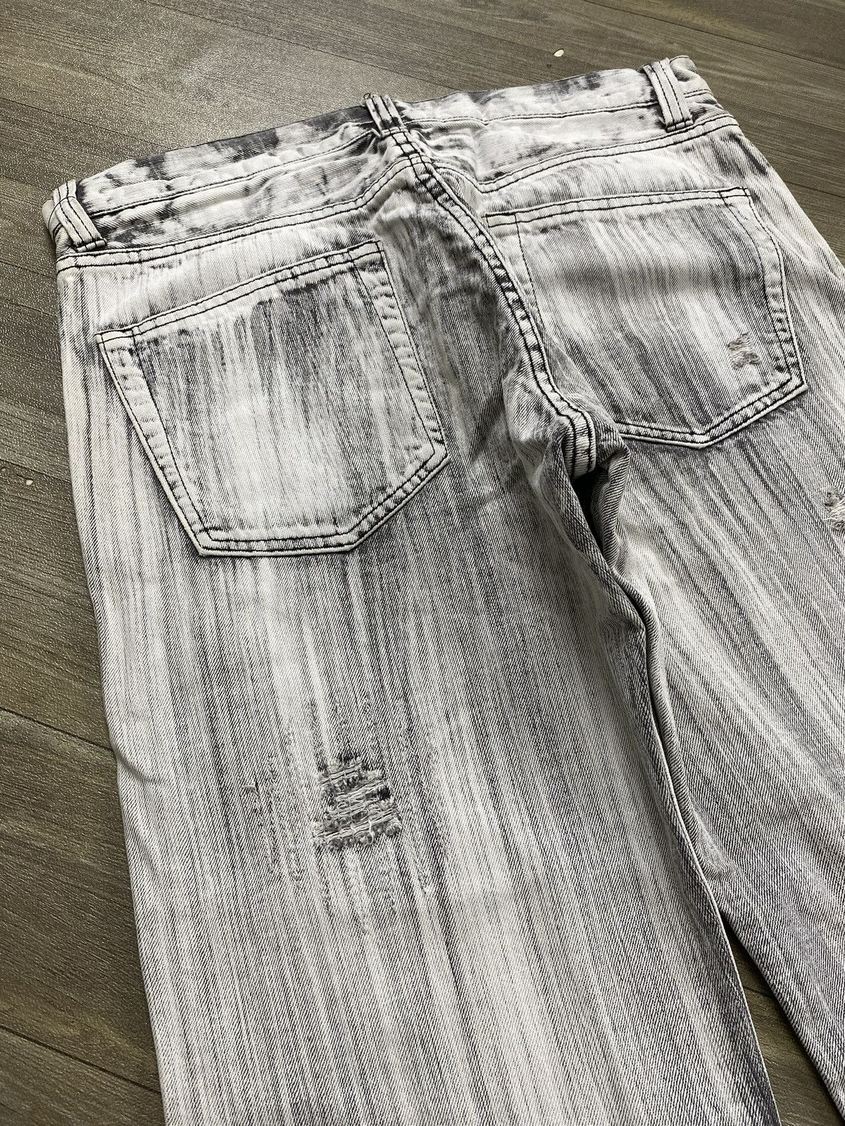 Japanese Brand Japense Brand Distressed Lgb Vkeii Style Pants Size US 31 - 14 Thumbnail