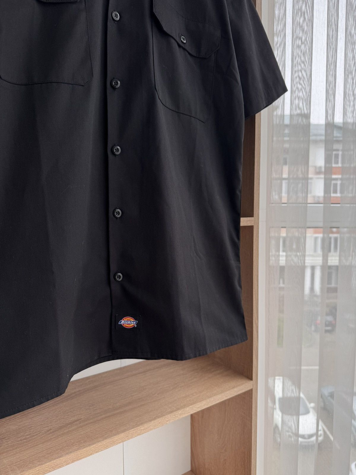 Dickies × Vintage Vintage Dickies Genuine Black Pockets Short Sleeved Shirt Size US S / EU 44-46 / 1 - 6 Thumbnail
