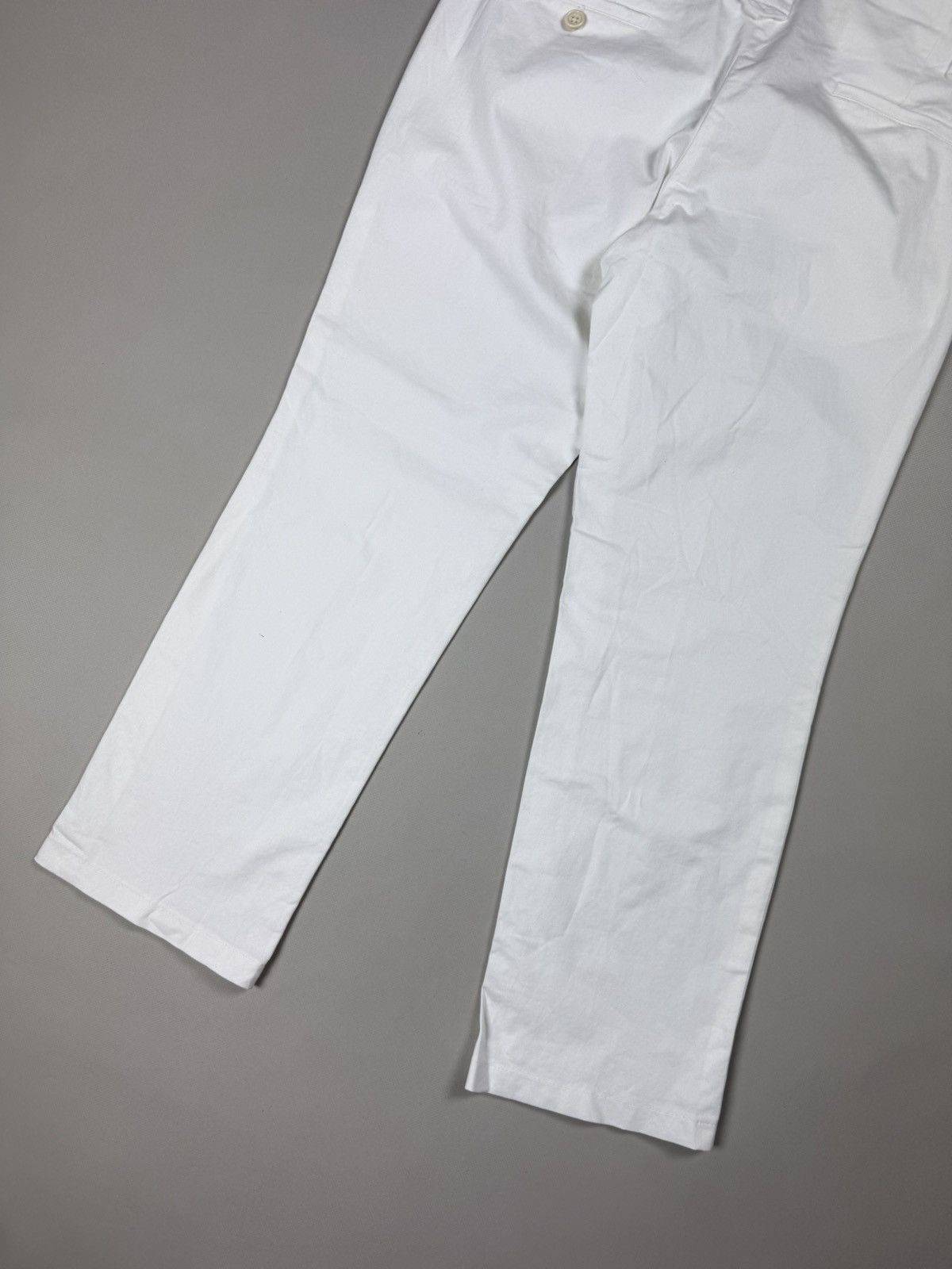 Jil Sander × Vintage Jil Sander Vintage Cropped Cotton Chino Pants Trousers Size 34" / US 12 / IT 48 - 15 Thumbnail