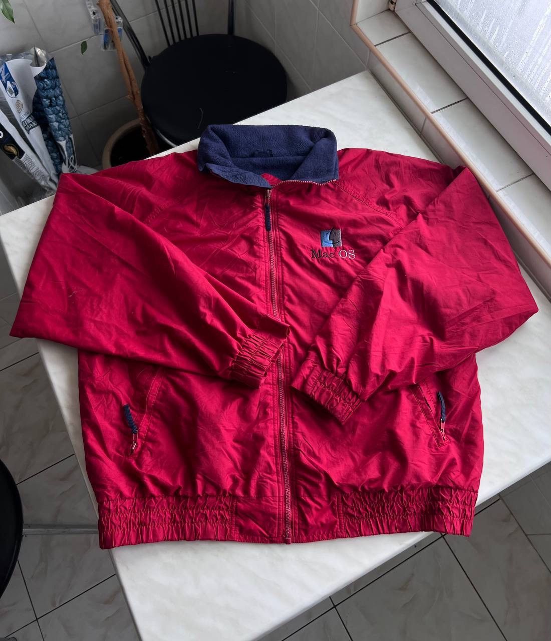 Apple Apple Computers Mac OS Zip jacket vintage windbreaker 2000’s Size US L / EU 52-54 / 3 - 11 Thumbnail