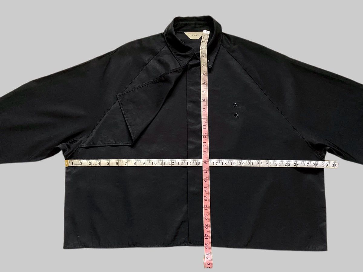 JieDa // TRENCH SHIRT(BLACK) JieDa】20ss black trench-shirt（20日