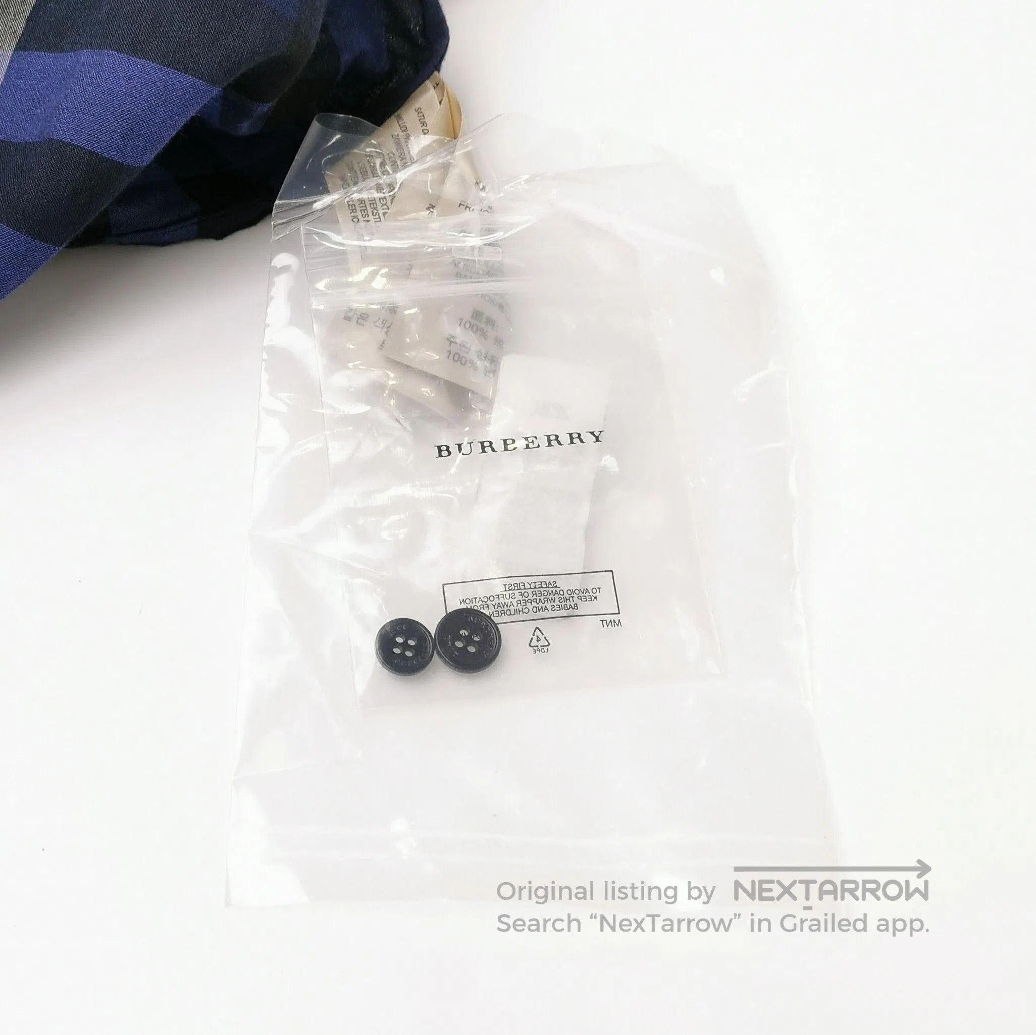 Burberry Burberry Brit Plaid Long Sleeve Button. Size US S / EU 44-46 / 1 - 2 Thumbnail