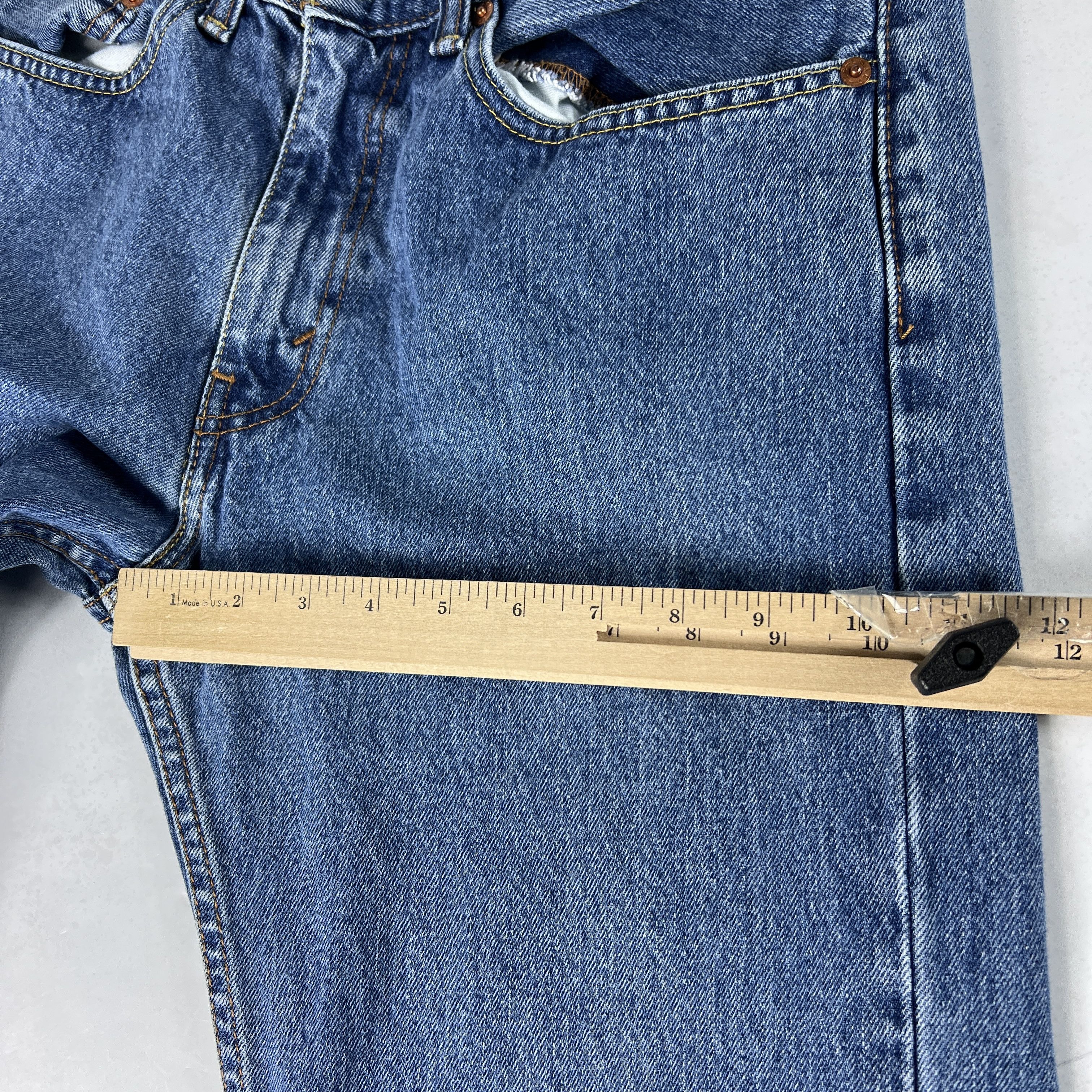 Levi's Levi's Jeans 505 Straight Leg Blue Faded Denim Size US 34 / EU 50 - 17 Thumbnail