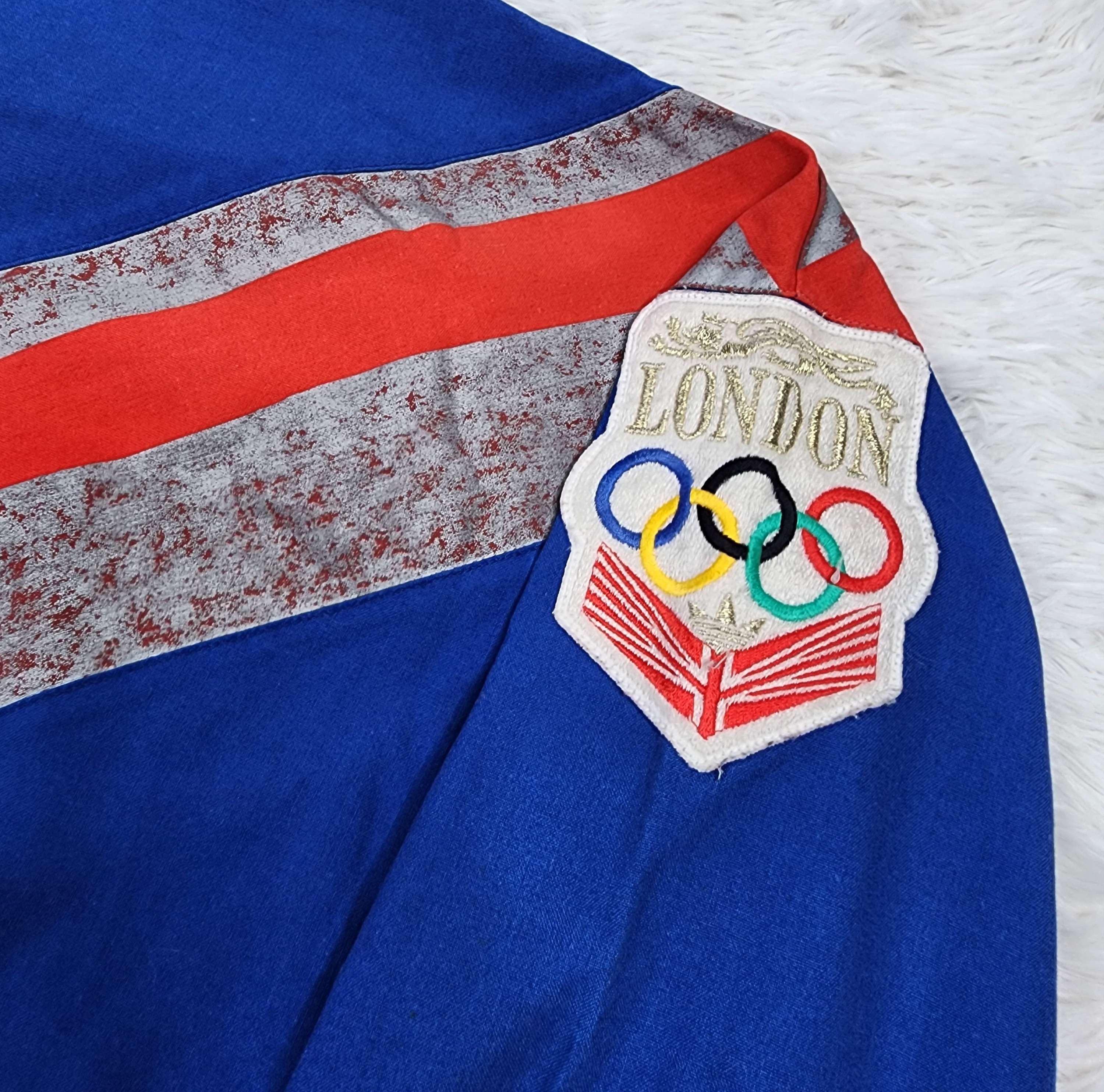 Adidas Vintage 80s Adidas London Olympics games sweatshirt Size US L / EU 52-54 / 3 - 5 Thumbnail