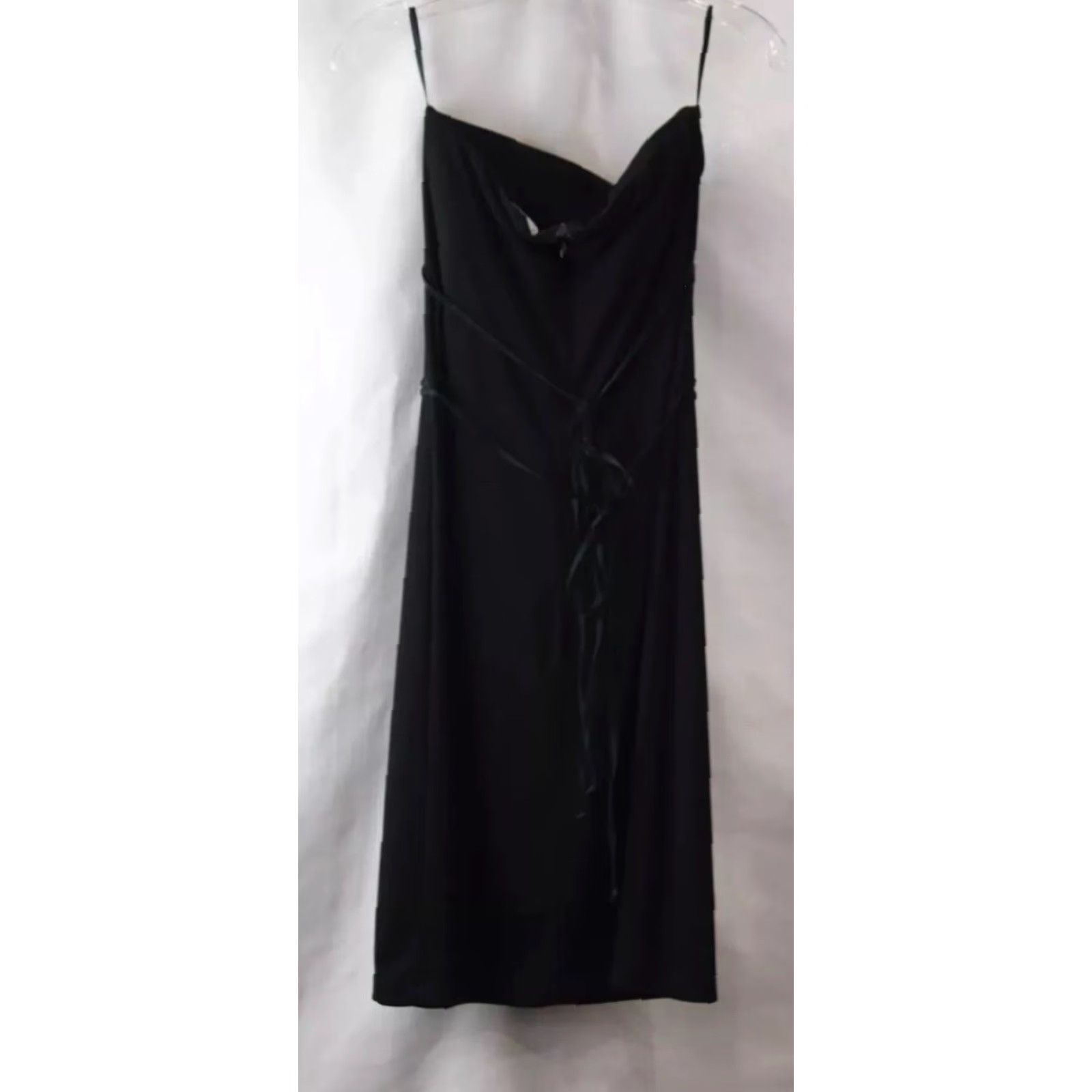 White House Black Market NEW NWT Women’s WHBM Black Market Strapless TieBelt Fashion Slip Dress Size Med Size M / US 6-8 / IT 42-44 - 2 Thumbnail