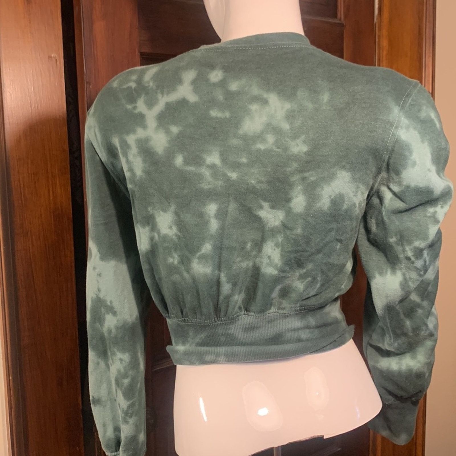 Keith Haring Keith Haring tie dye cropped sweatshirt dancing barking dog Size S / US 4 / IT 40 - 6 Thumbnail
