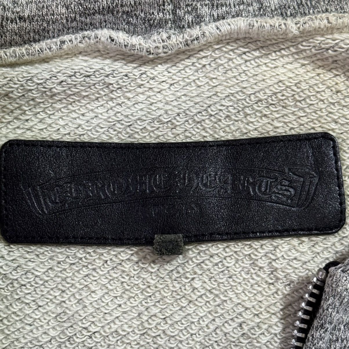 Chrome Hearts Chrome Hearts Horse Shoe Leather Zip Up Hoodie Size US S / EU 44-46 / 1 - 7 Thumbnail