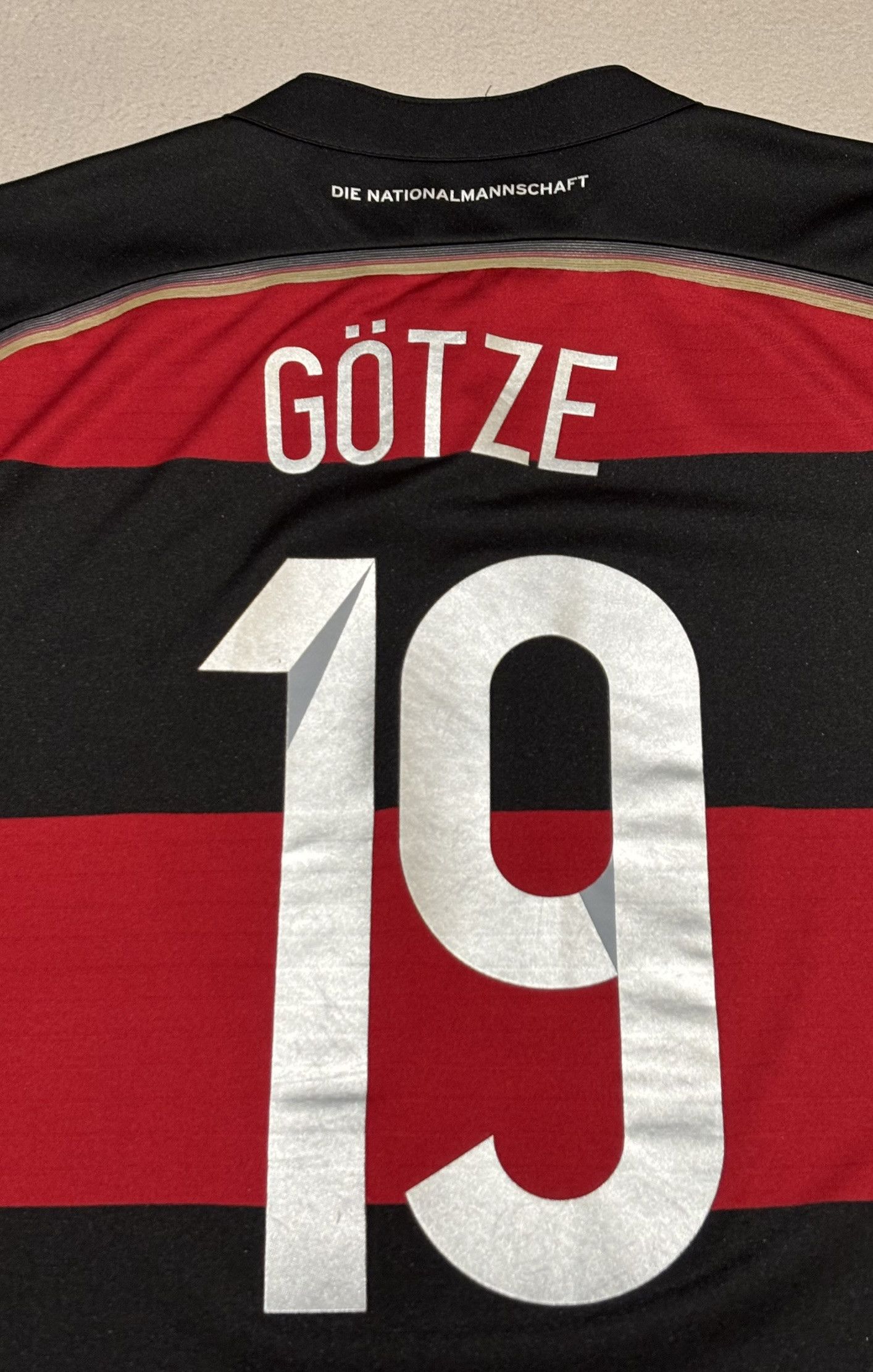 Adidas Germany 2015 Gotze #19 Adidas Football Jersey Size S Size US S / EU 44-46 / 1 - 14 Thumbnail