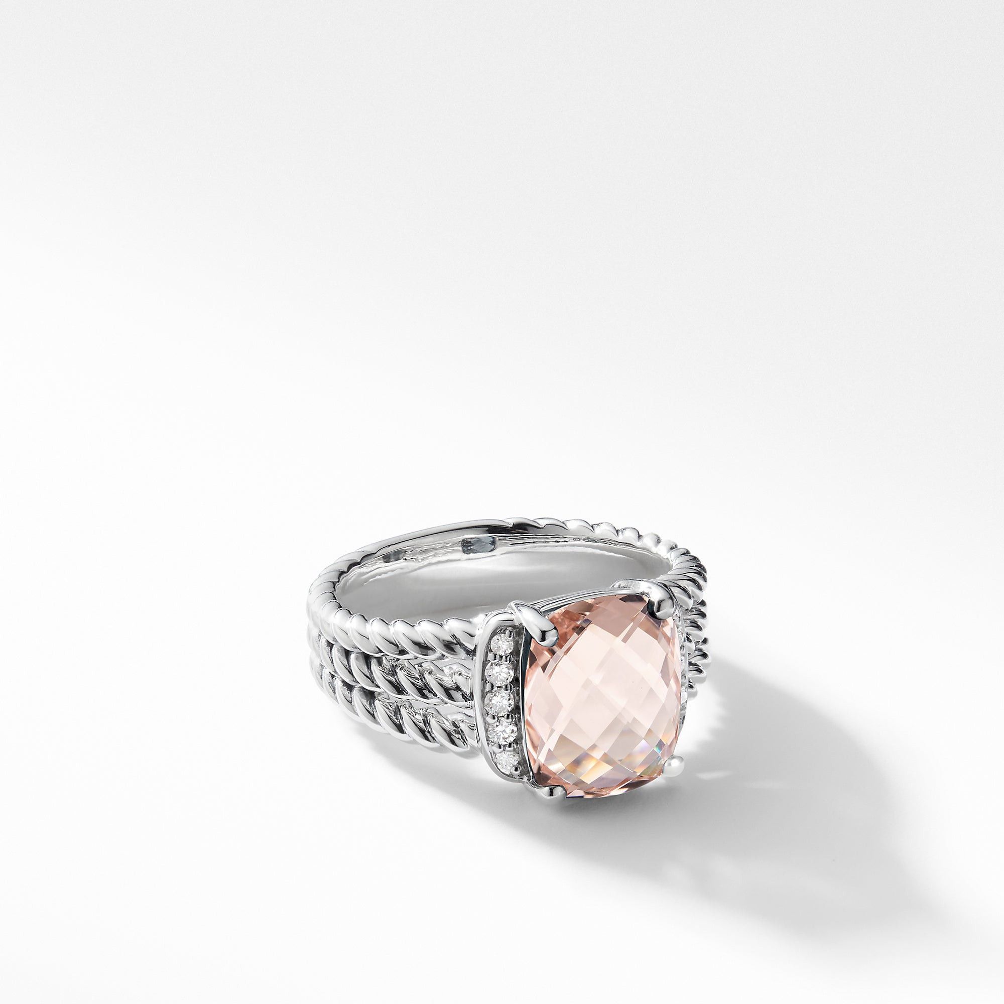 David Yurman o1w1db10526 R11028D Size:9/Petite Ring in Silver Size ONE SIZE - 1 Thumbnail