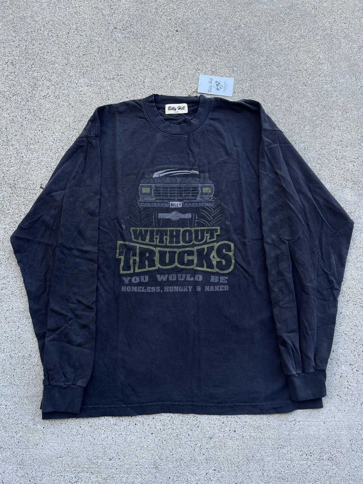 2023 Billy Hill Collection #17 “Without Trucks” L/S T-Shirt