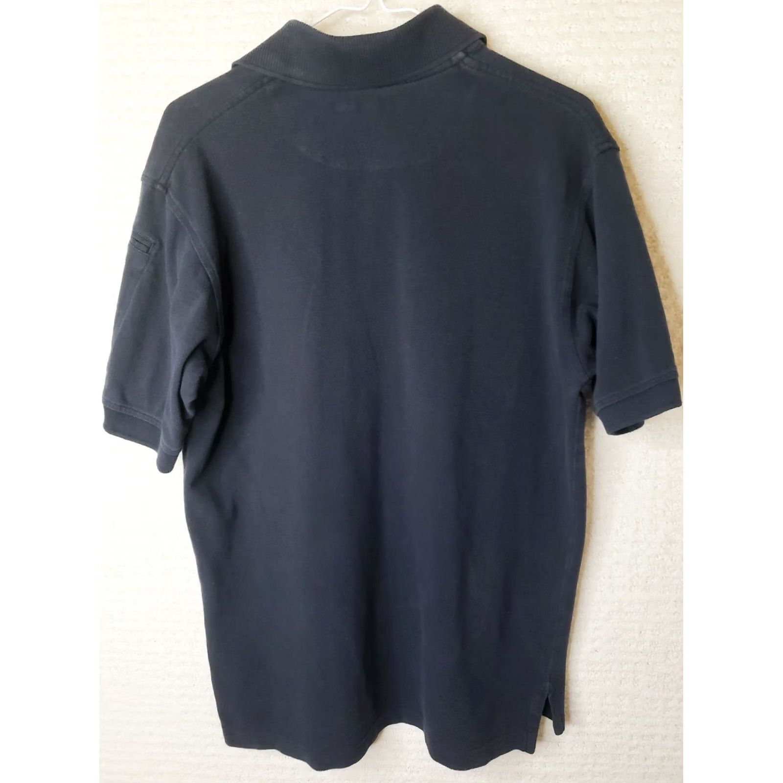 Vintage 5.11 Tactical Men's Black Short Sleeve Cotton Polo Shirt M Medium Polo Shirt Mens Black 100% Cotton Short Sleeve Classic Military Outdoor Casual Shirt Size US M / EU 48-50 / 2 - 5 Thumbnail