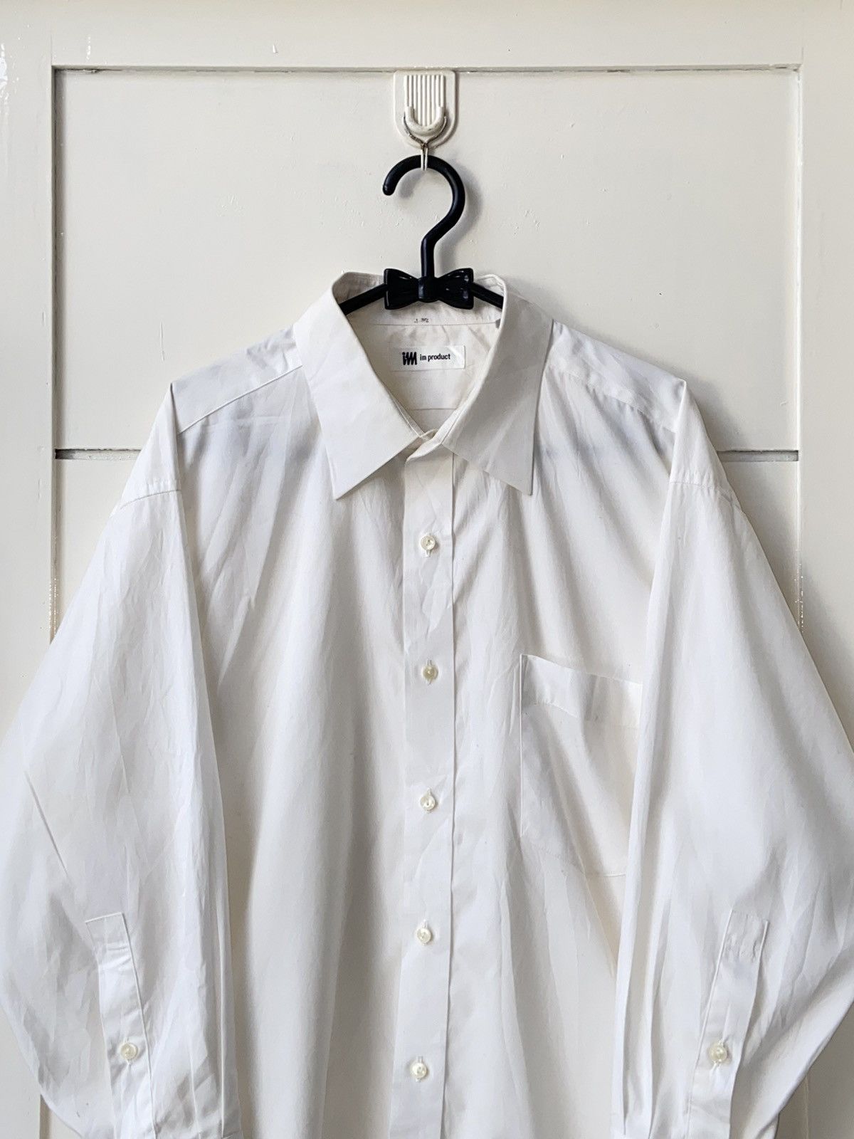 Issey Miyake Issey Miyake IM Product White 3/4 Sleeve Shirt Size US L / EU 52-54 / 3 - 11 Thumbnail