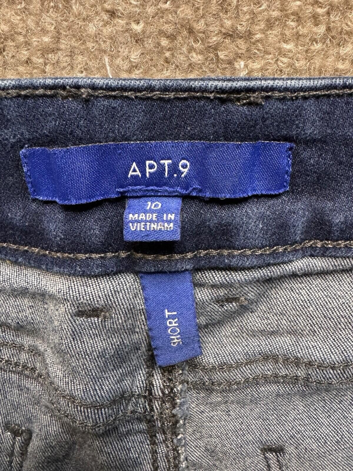 Apt. 9 Women’s Denim Jean Shorts APT 9 Modern Design Pockets (749) Size 32" / US 10 / IT 46 - 5 Thumbnail