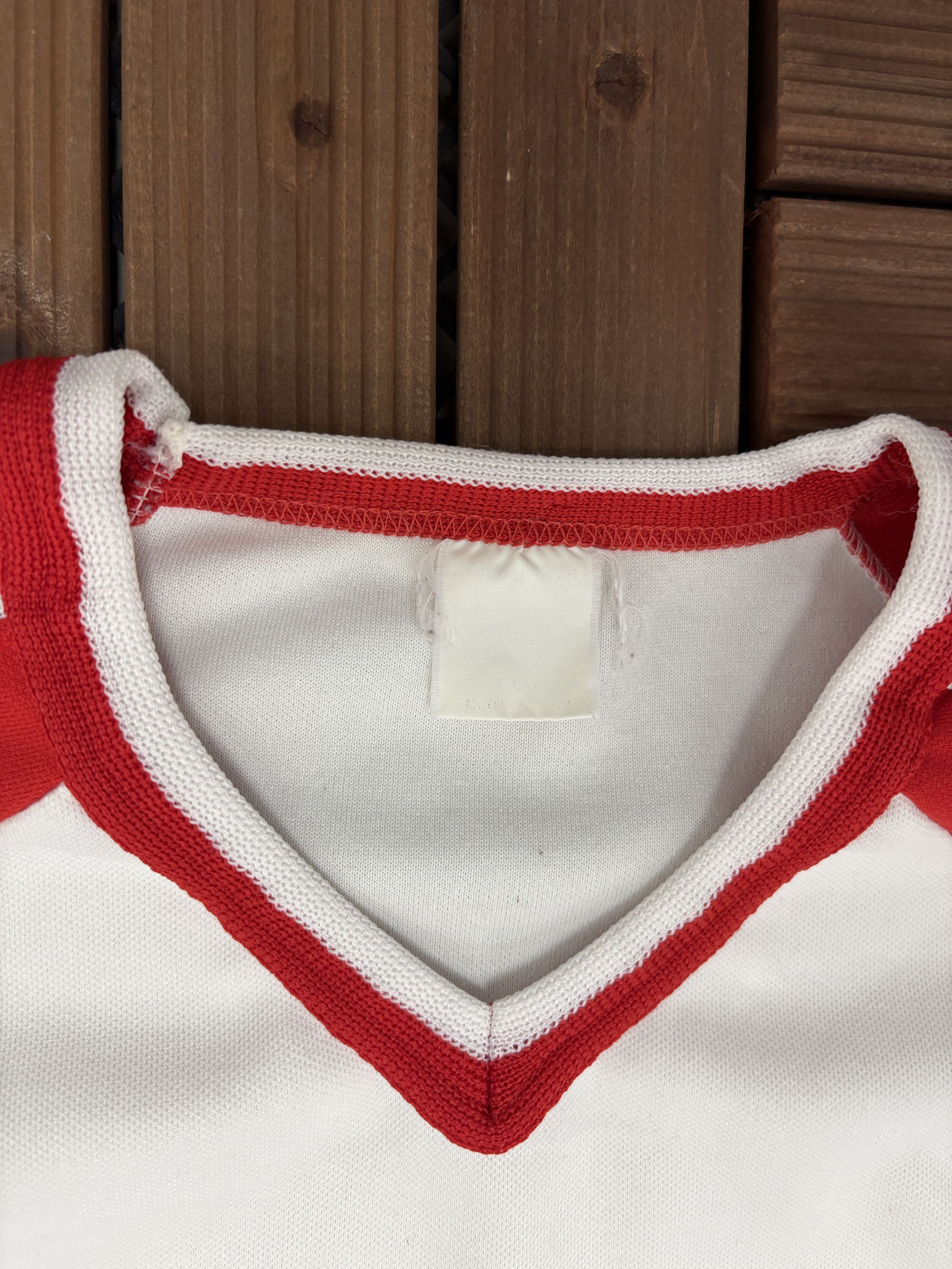 Nike × Vintage Nike Just Do It! Vintage White Jersey Style T-Shirt Tee Size US S / EU 44-46 / 1 - 5 Thumbnail