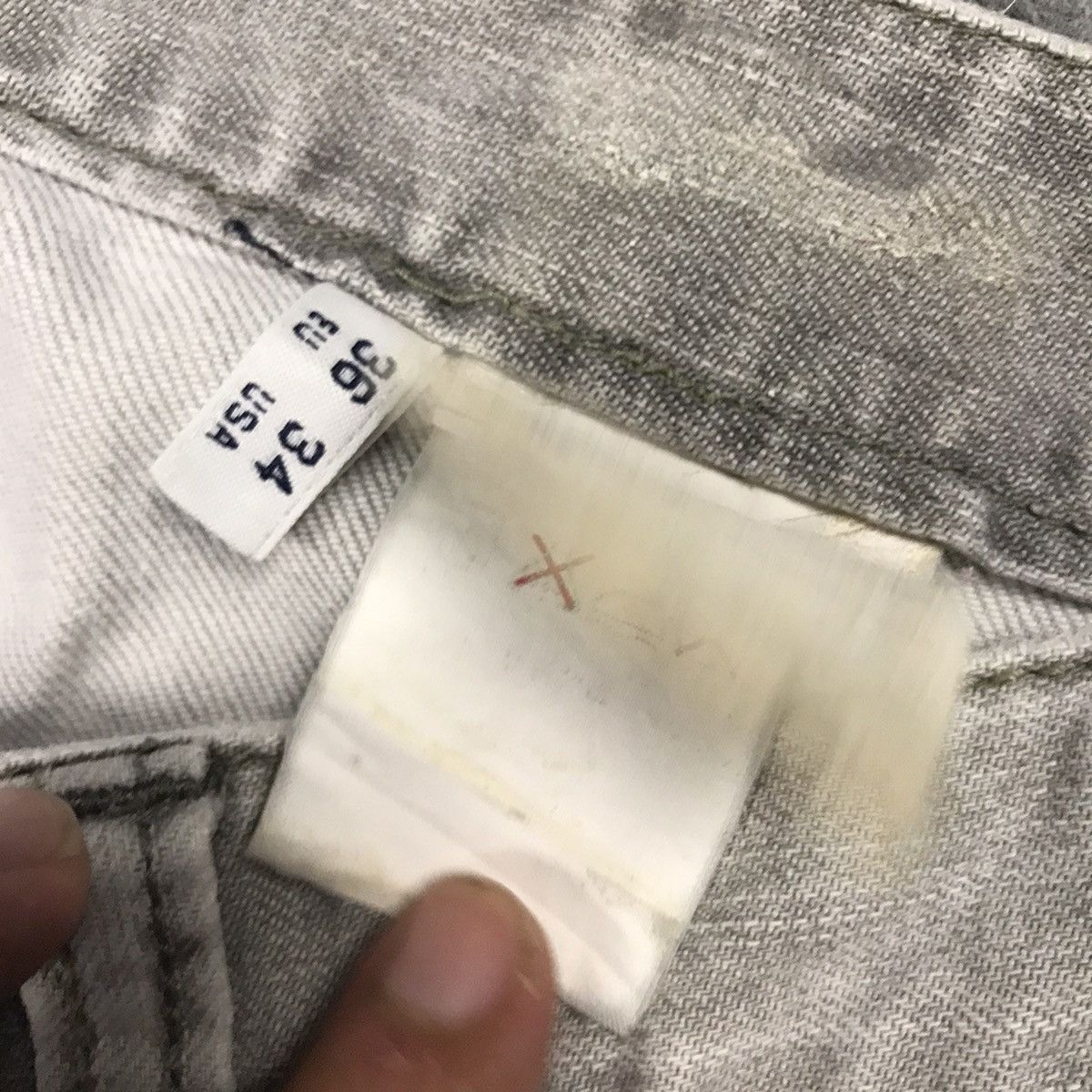 Armani × Emporio Armani × Japanese Brand ARMANI JEANS LIGHT WASH FADED DENIM PANTS Size US 34 / EU 50 - 14 Thumbnail