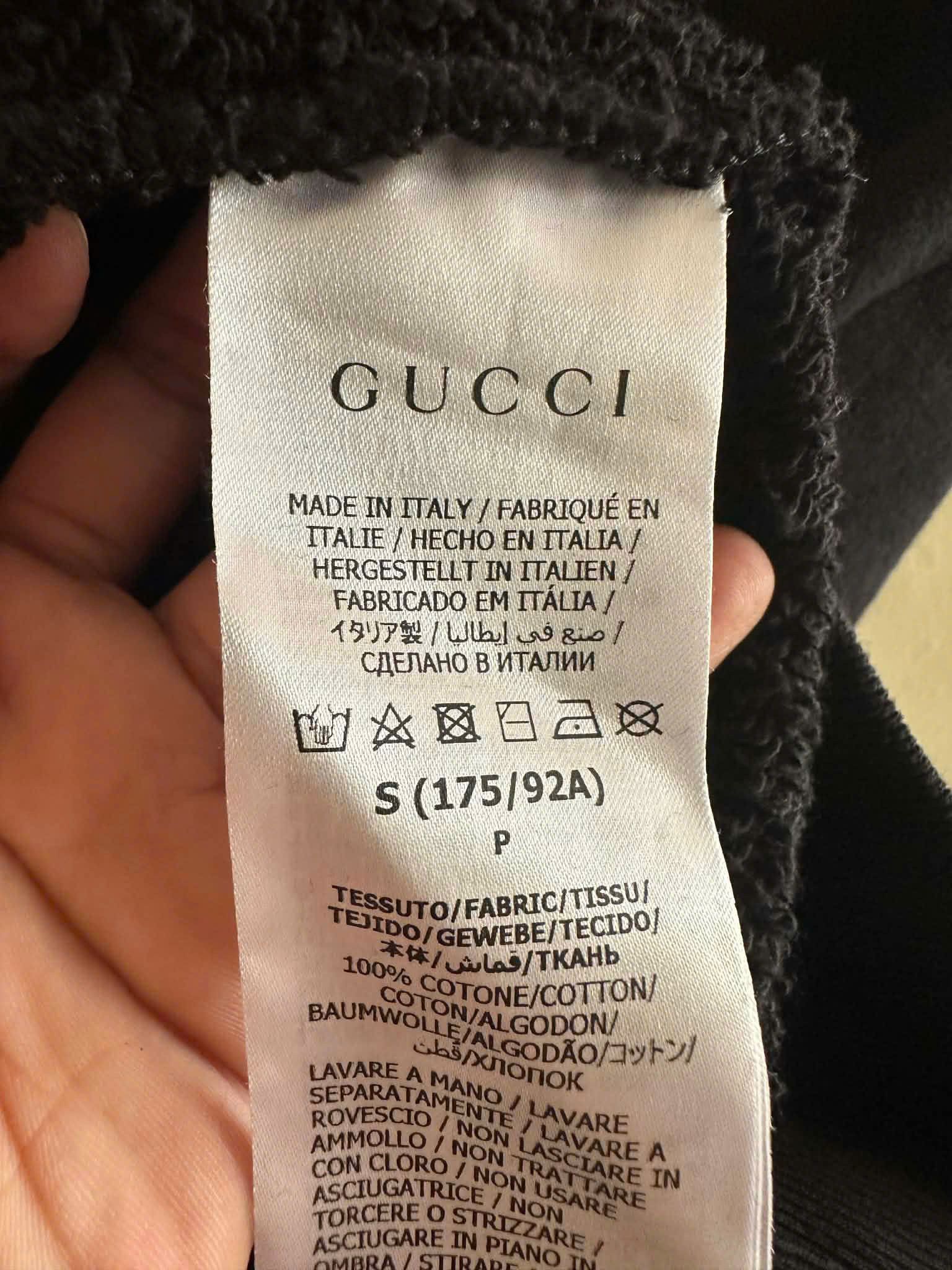 Gucci HOODIE GUCCI ITALY Size US S / EU 44-46 / 1 - 6 Thumbnail