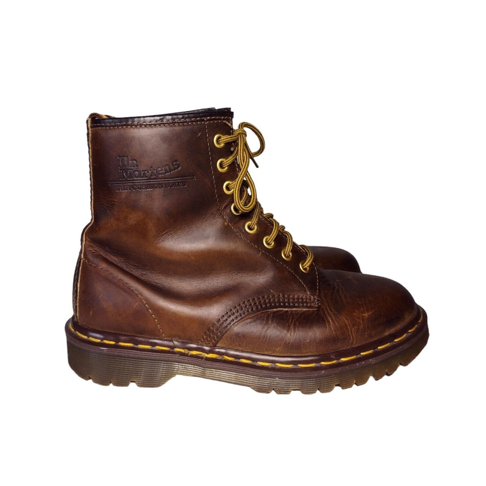 Dr. Martens Doc Martens 1460 Air Wair Bouncing Soles Leather Combat Boot Grailed