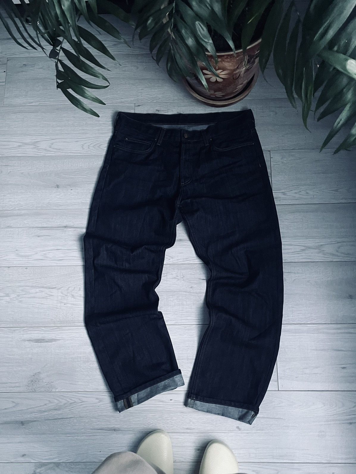 Pre-owned Carhartt X Vintage Baggy Jeans Carhartt In Black